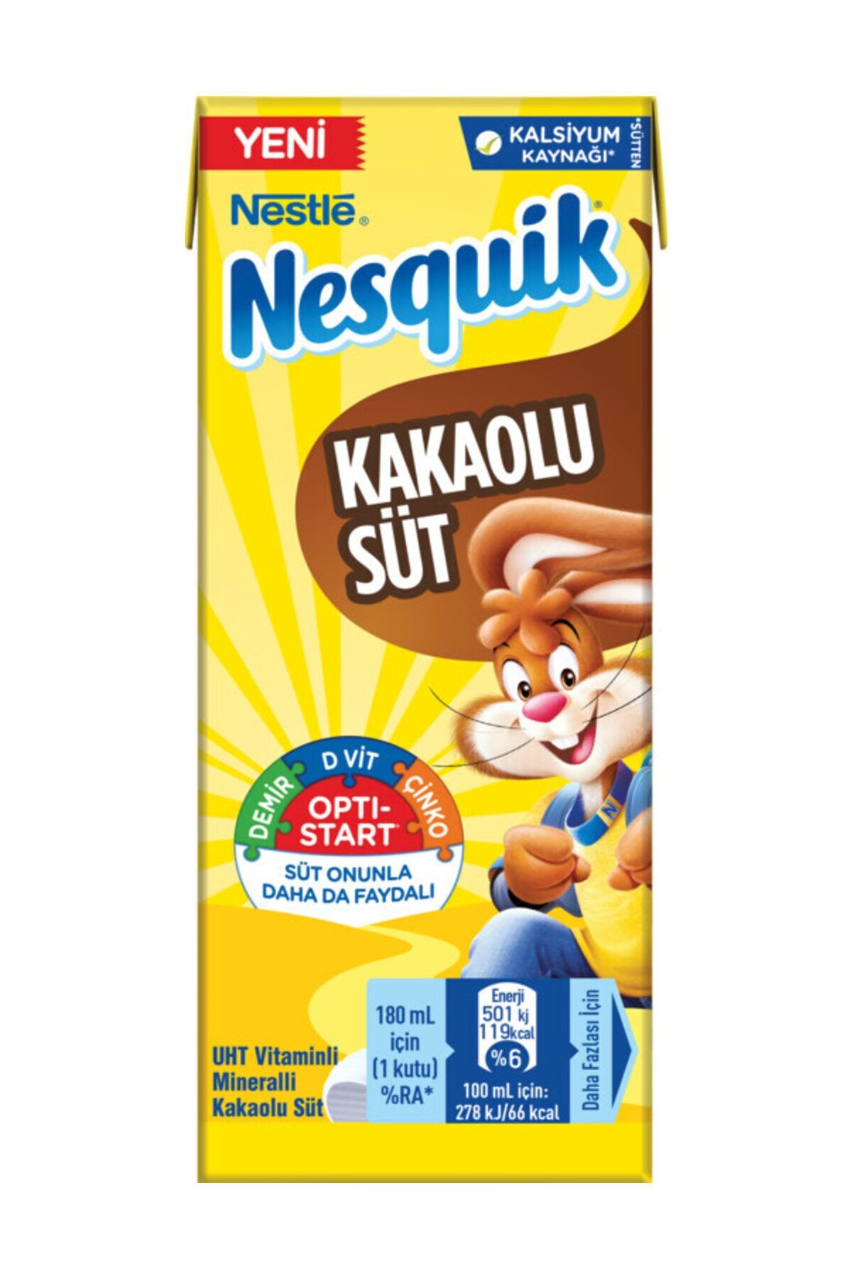 Nesquik Kakaolu Süt 180 ml