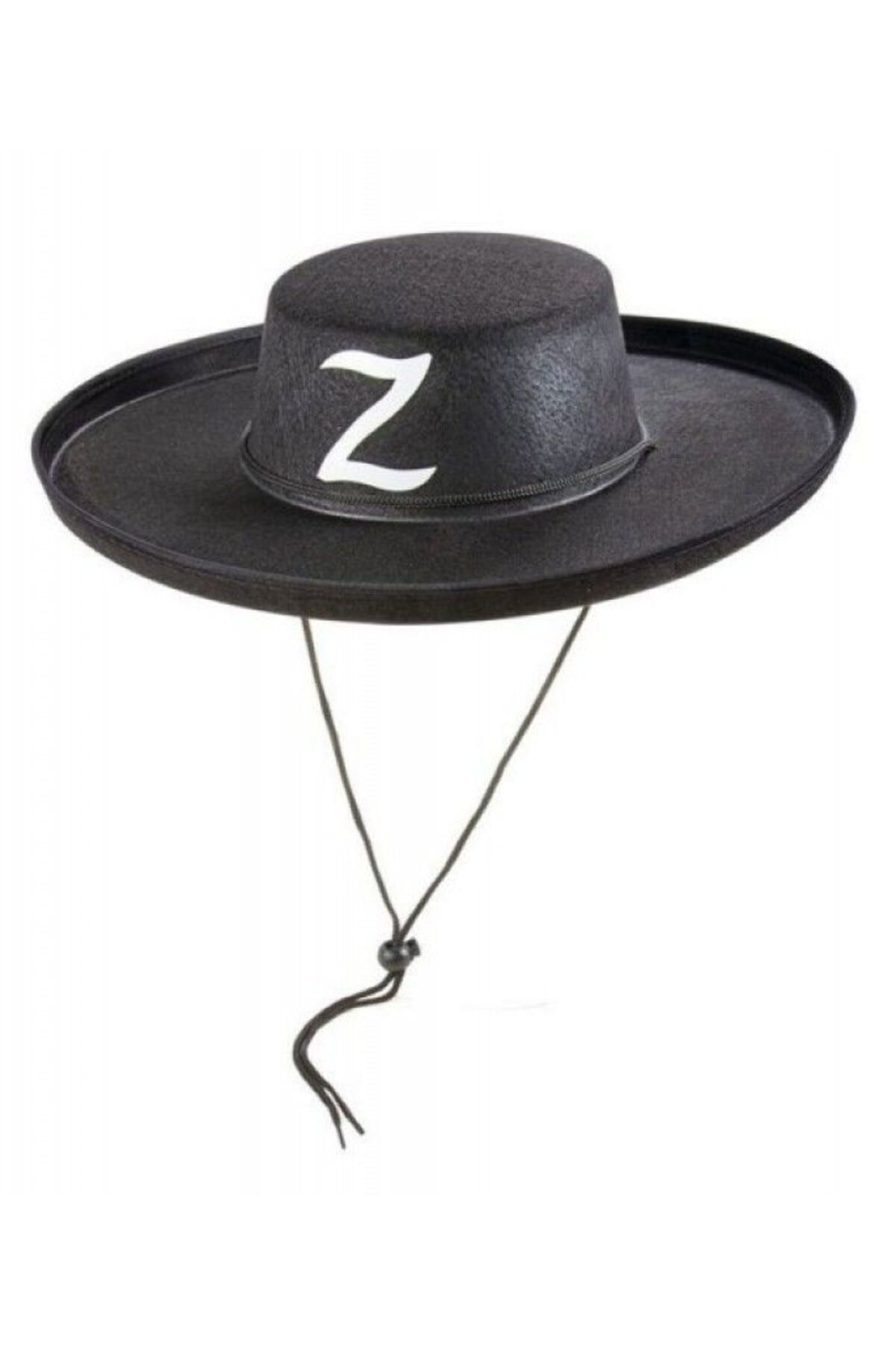 Genel Markalar CLZ192 Z Logolu Çocuk Boy Bağcıklı Zorro Şapkası (4172)