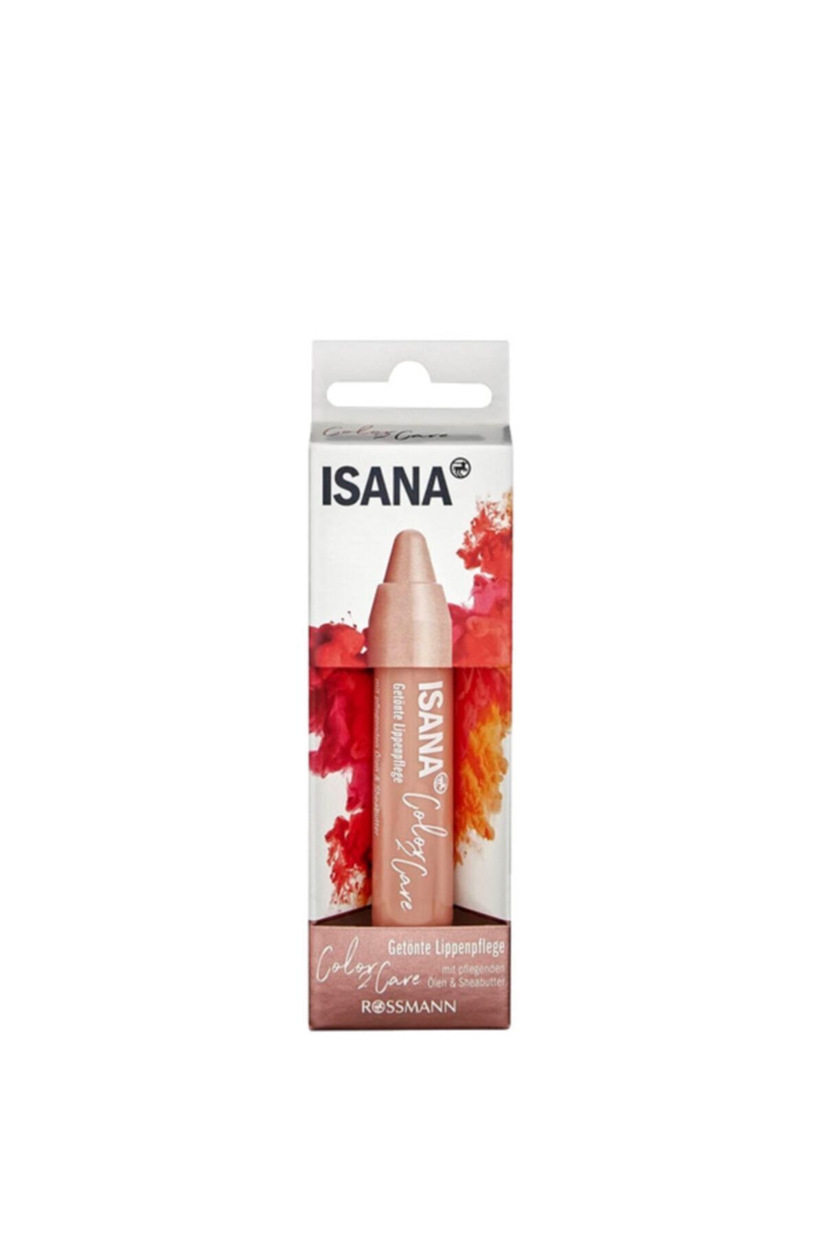 ISANA Color2care Dudak Bakım Kremi 3.3g Nude
