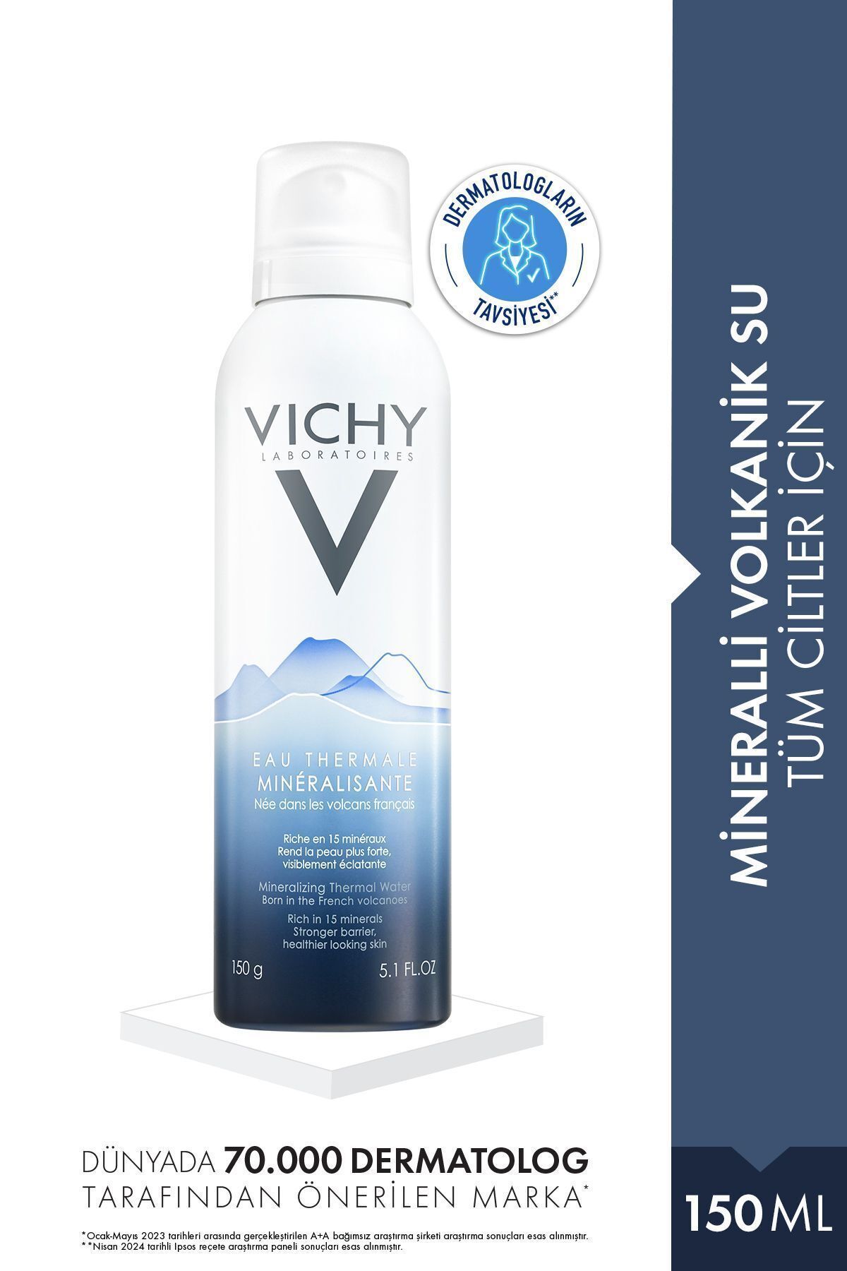 Vichy Mineralli Volkanik Su 150 ml 3337871308612