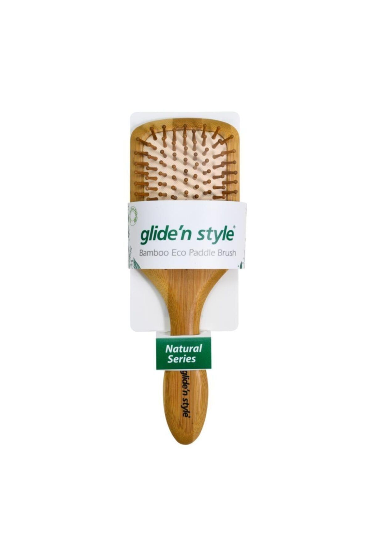 Glide'n Style Bamboo Eco Paddle Fırçası