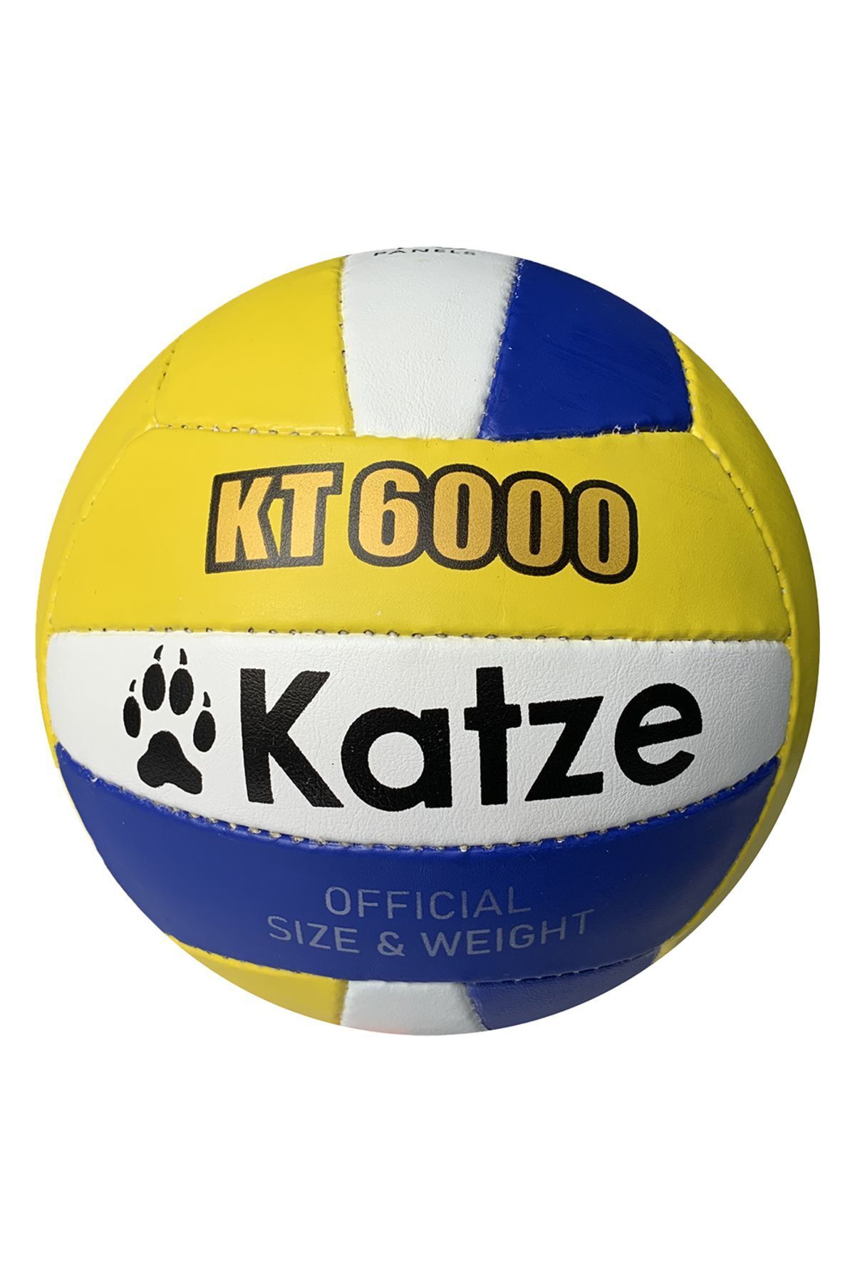 Katze KT6000 Voleybol Topu El Dikişli Mavi Beyaz