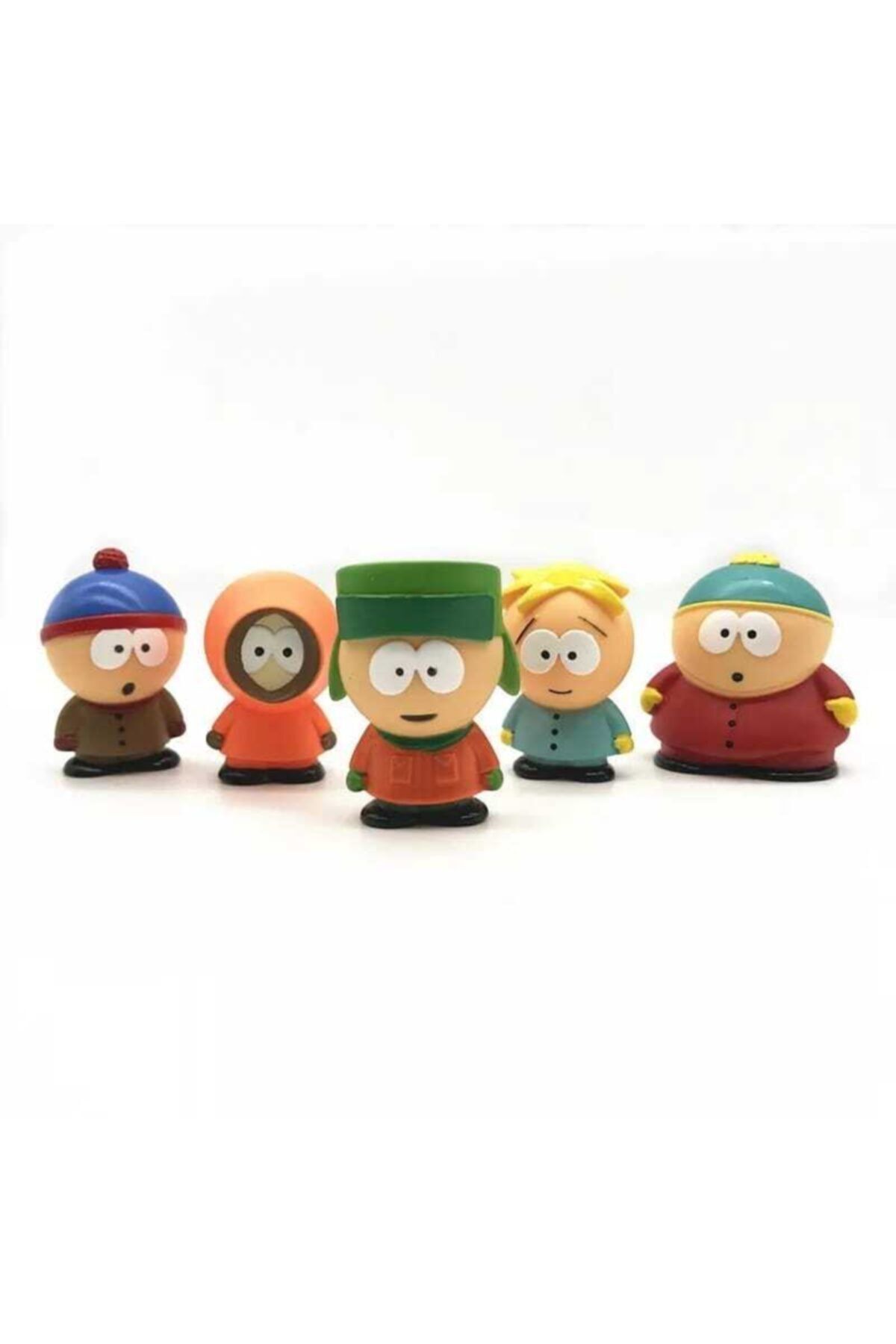 ERÖZ TİCARET South Park Figür Seti Koleksiyon Ürünü Biblo Actıon Fıgure 5li Set 6-8cm