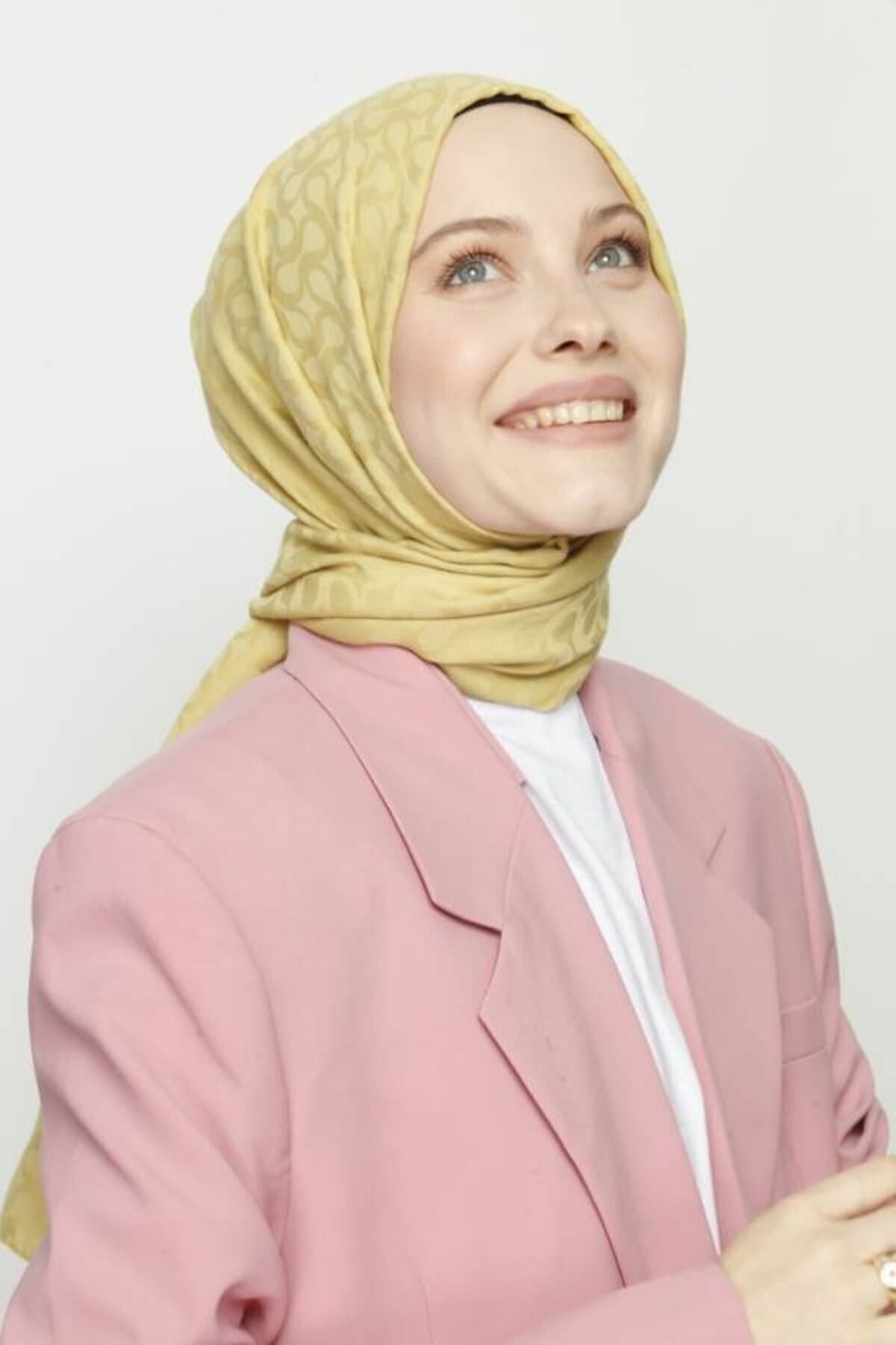 VALORSCARF Güney Yosunu Bloom Desen Şal