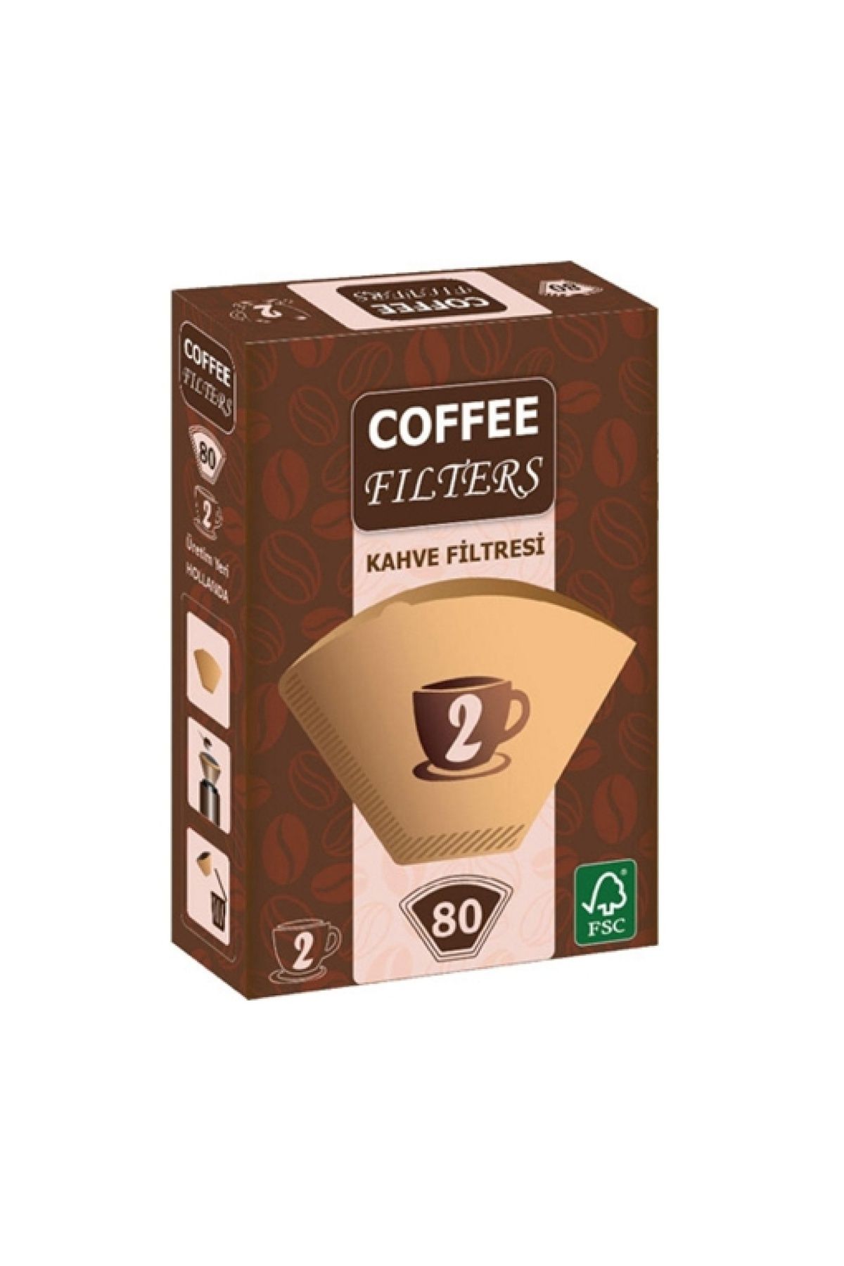 Coffee Mate Coffee Filters Kahve Filtre Kağıdı 2 (24'lü)