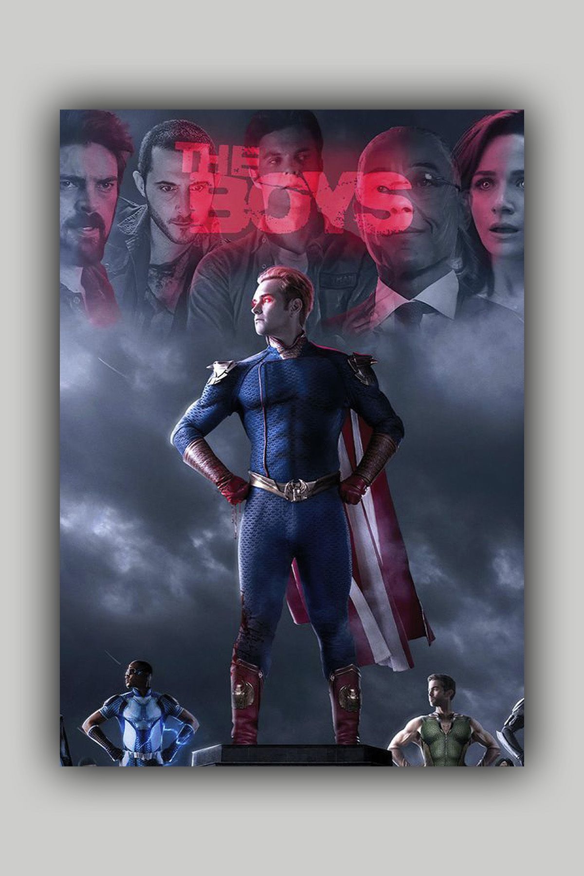 Luna Marissa The Boys Homelander Dizi Poster - Çerçevesiz Duvar Posteri