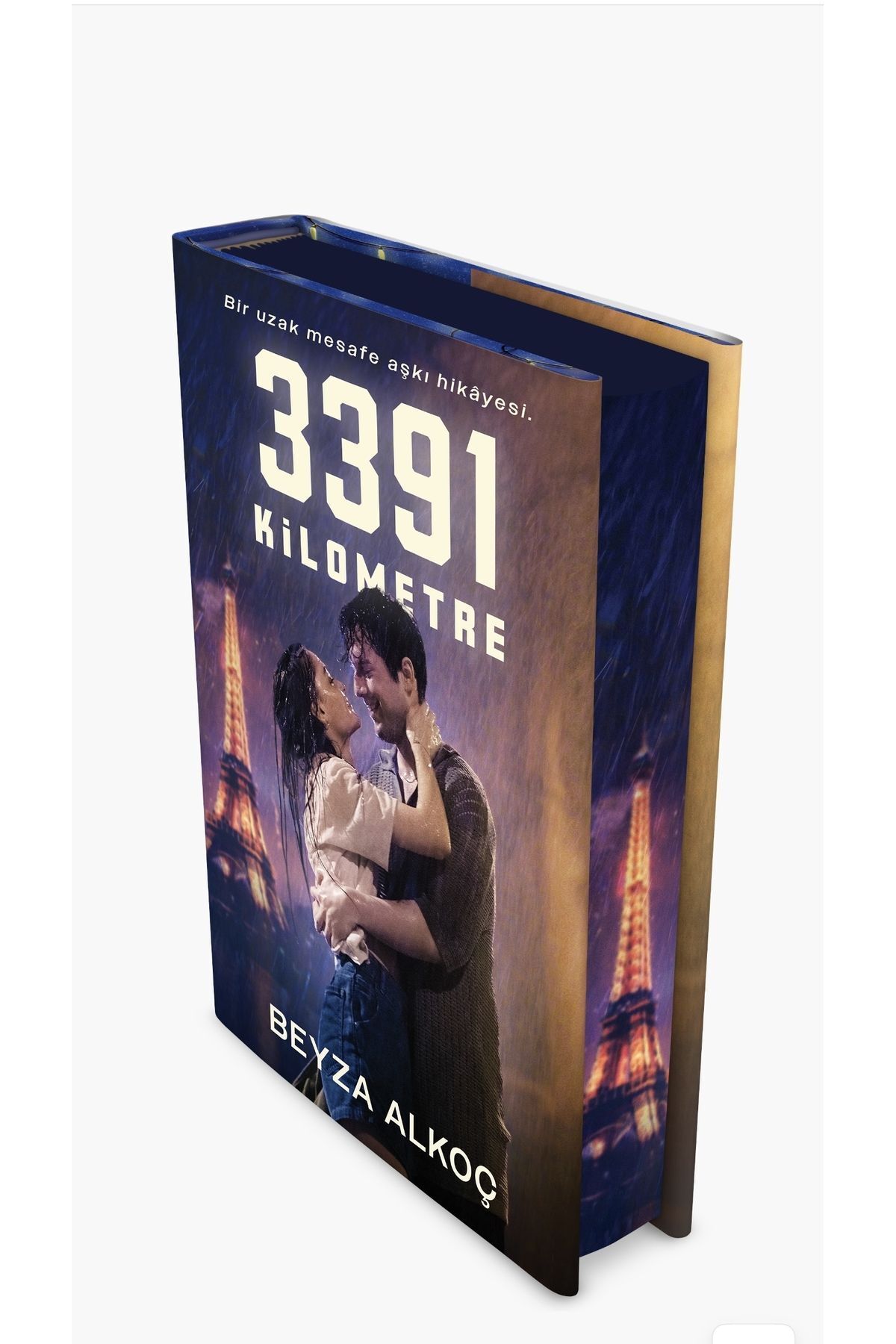 İndigo Kitap 3391 Kilometre - Film Kapağı ( Ciltli ) poster ve ayraçlı