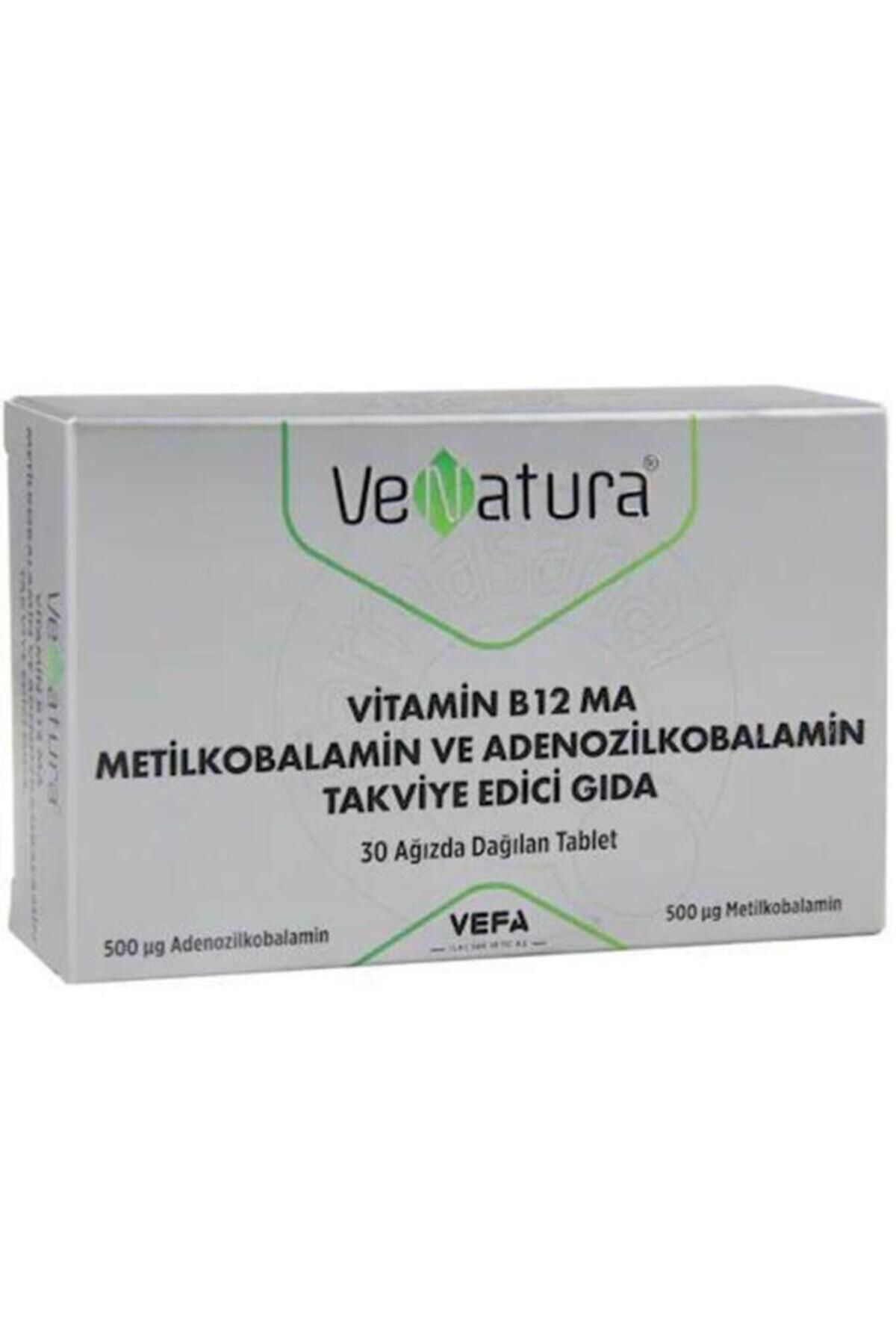 Venatura Vitamin B12 Ma 30 Ağızda Dağılan Tablet