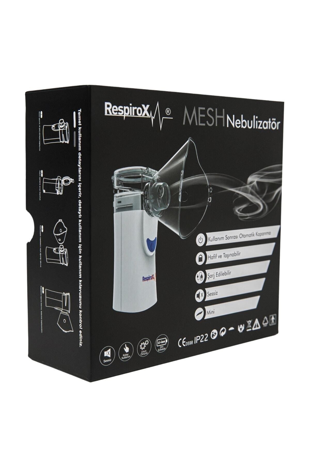 Respirox Un100 Şarjlı Mini Mesh Nebulizatör