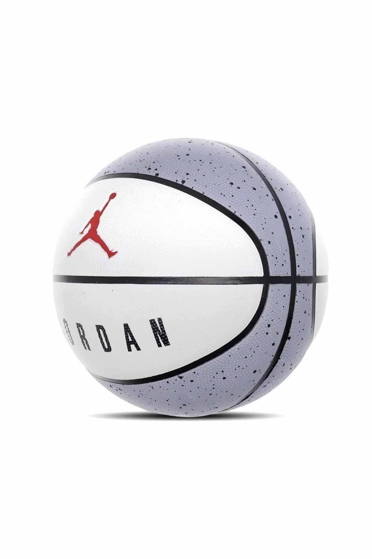 Nike Jordan Playground 2.0 8p Deflated Wolf Unisex Basketbol Topu J.100.8255.049.07-beyaz