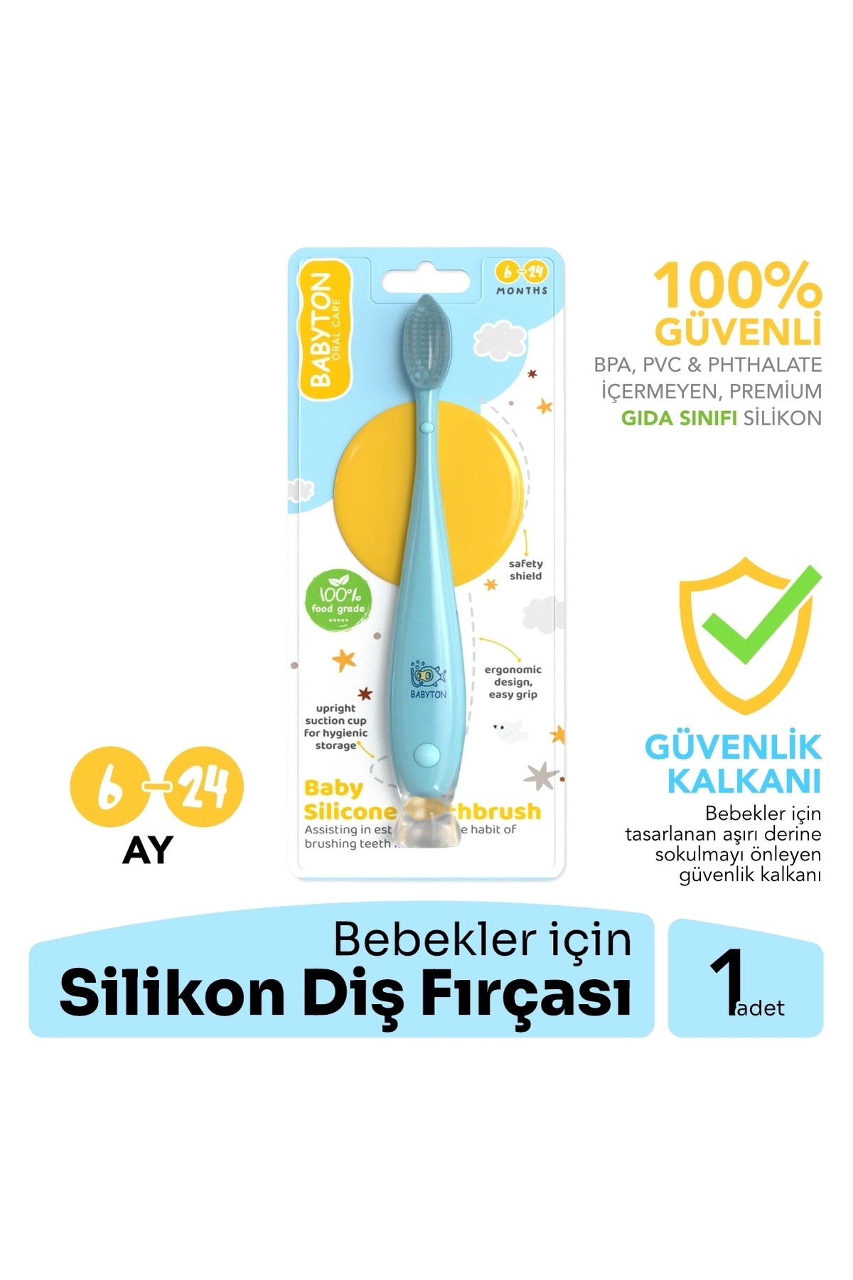 BABYTON Silikon Diş Fırçası Fiyatı, Yorumları - Trendyol