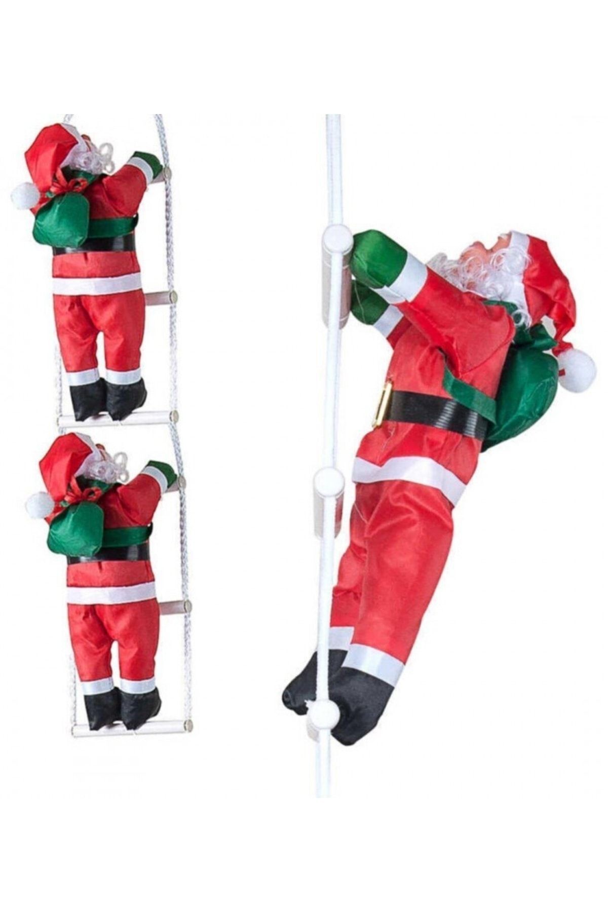 Leva Merdivenli Noel Baba 40 cm
