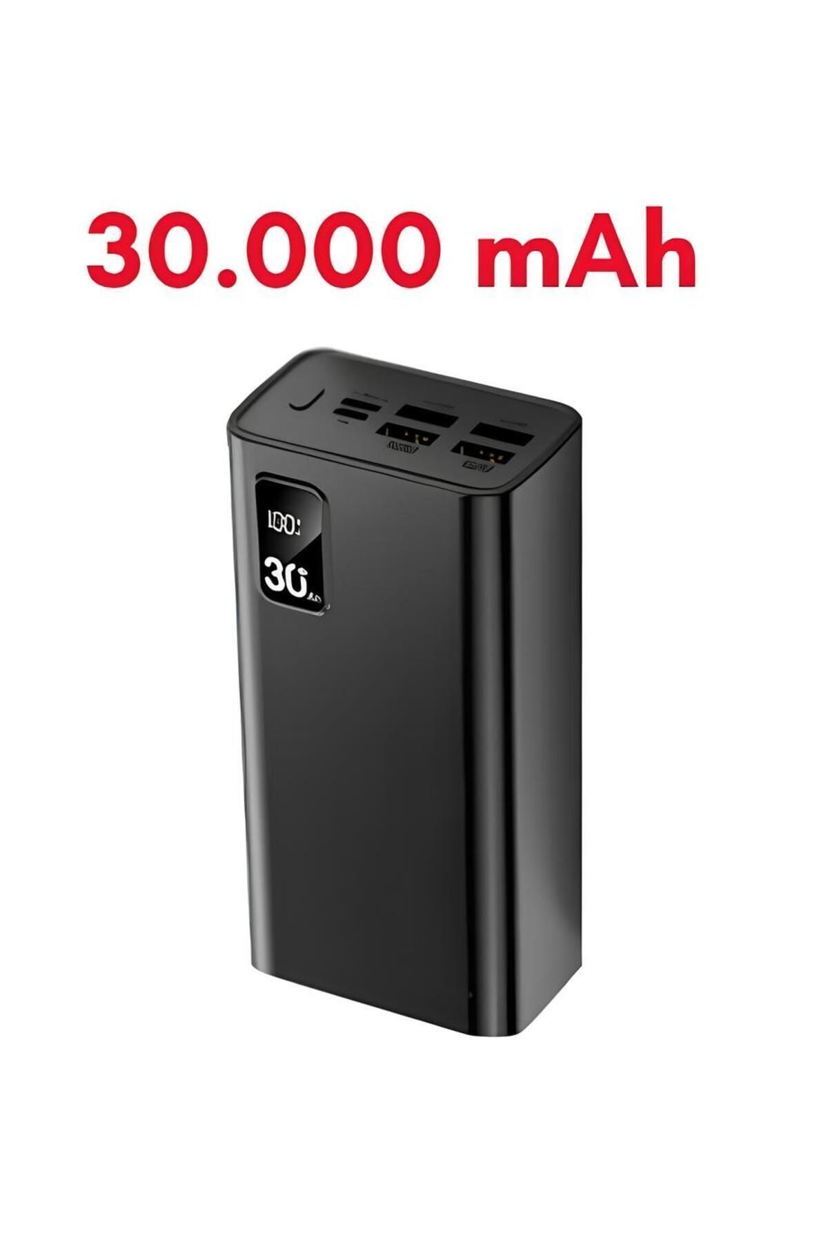KOİ TECH Powerbank 30000 Mah Pd 22,5w Süper Hızlı Şarj 3.0 Qualcomm Taşınabilir Power Bank