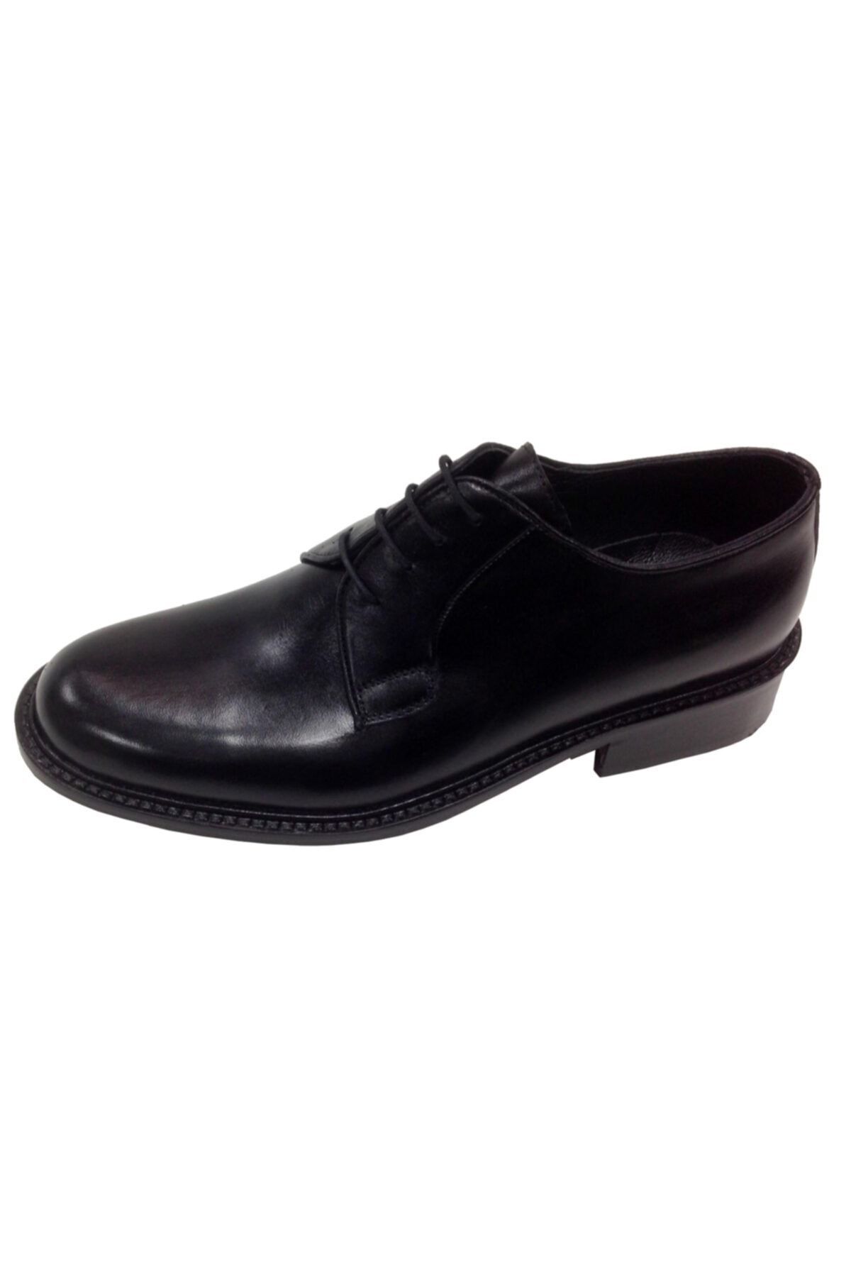 SULA Erkek Siyah Deri Klasik Ayakkabı