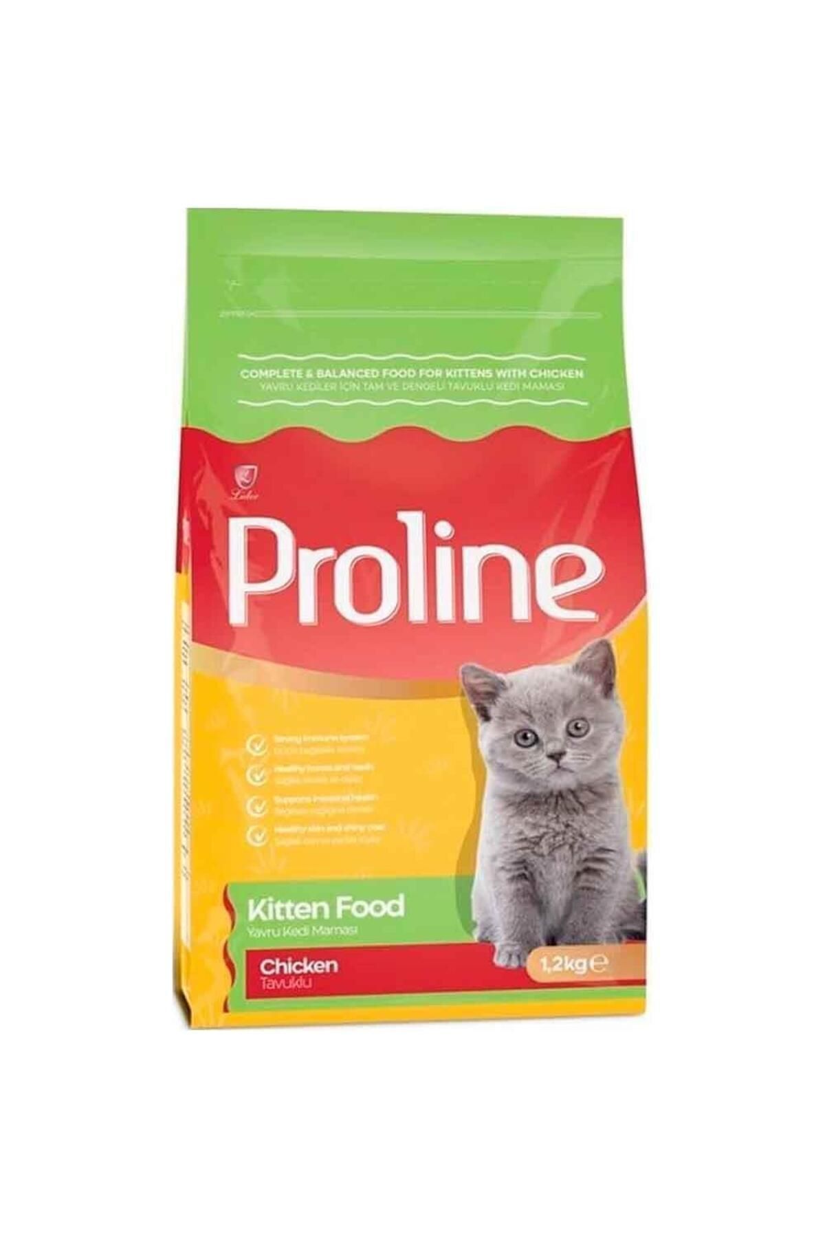 Pro Line Kitten Tavuklu Yavru Kedi Maması 1.2 Kg