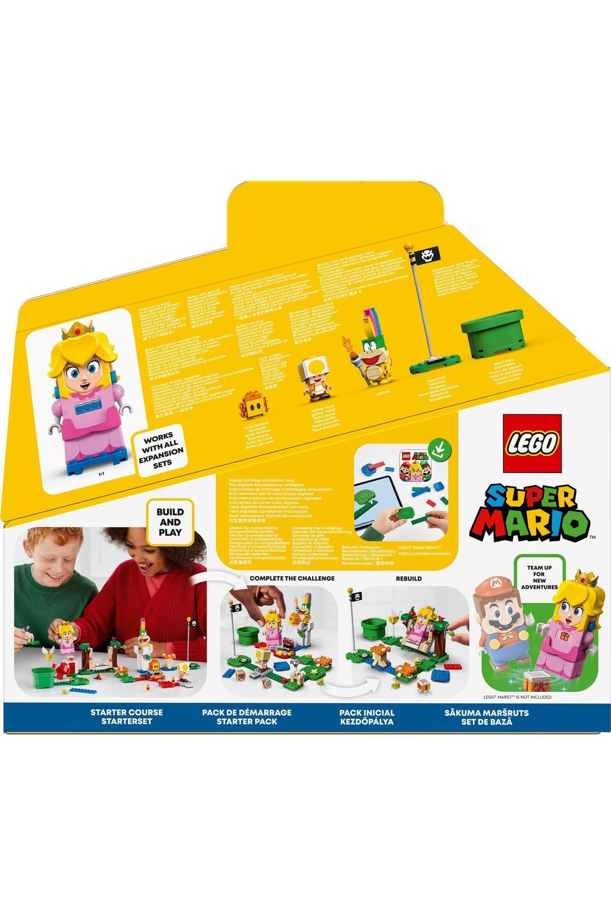 LEGO ® Super Mario™ Peach ile Maceraya Başlangıç Seti 71403 - Çocuklar için Yapım Seti (354 Parça)