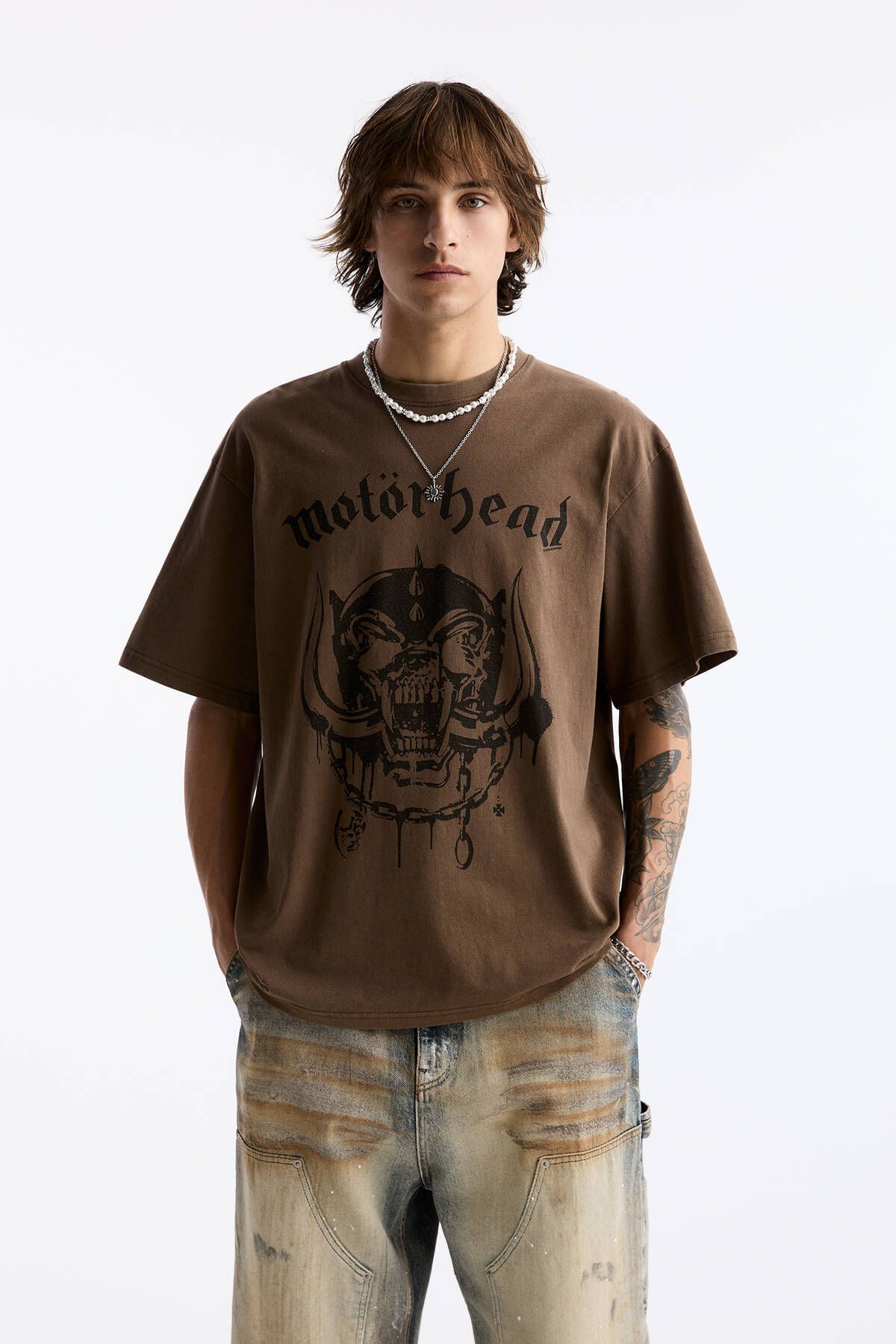 Pull & Bear Motörhead baskılı t-shirt