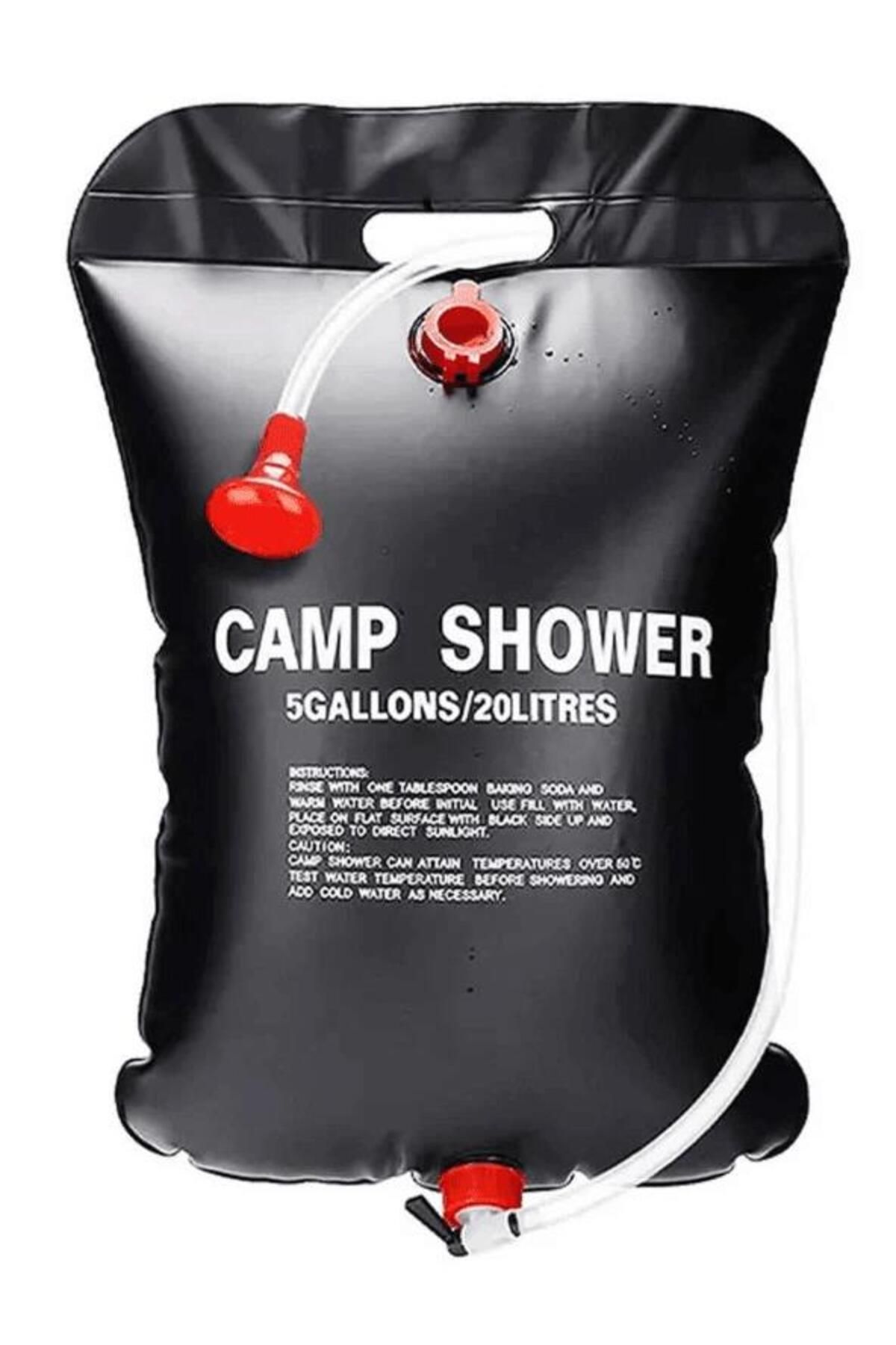 Mashotrend Kamp Duşu 20 LT Portatif Taşınabilir Kompakt Camp Shower 20 Litre Outdoor Duş Kamp Duş Piknik Duş