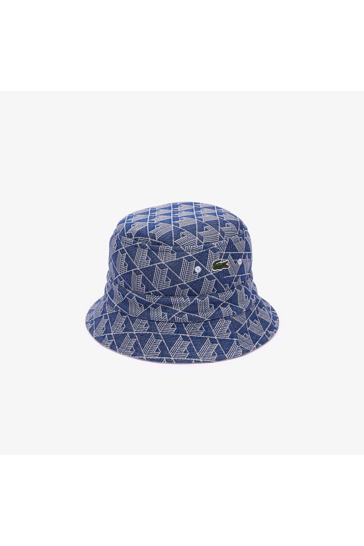 Lacoste Unisex Monogram Çift Taraflı Lacivert Şapka