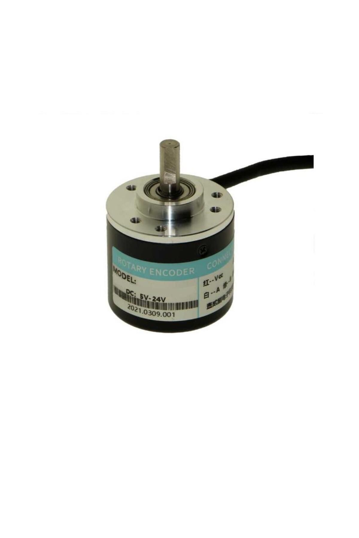 Elektronikport Artımlı Optik Döner Enkoder - 5-24V/DC 360 Darbe - (Rotary Encoder)