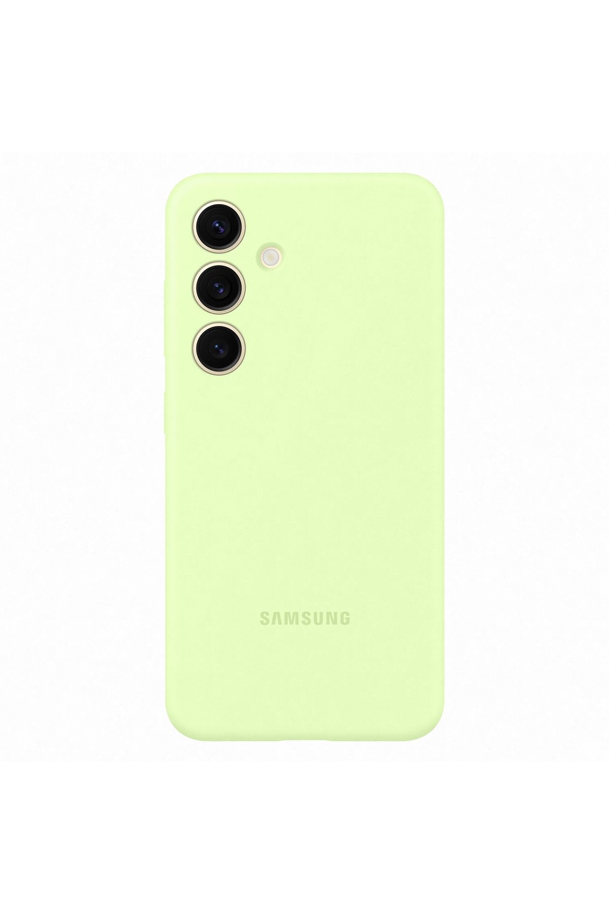 Samsung Galaxy S24 Silikon Kılıf - Açık Yeşil