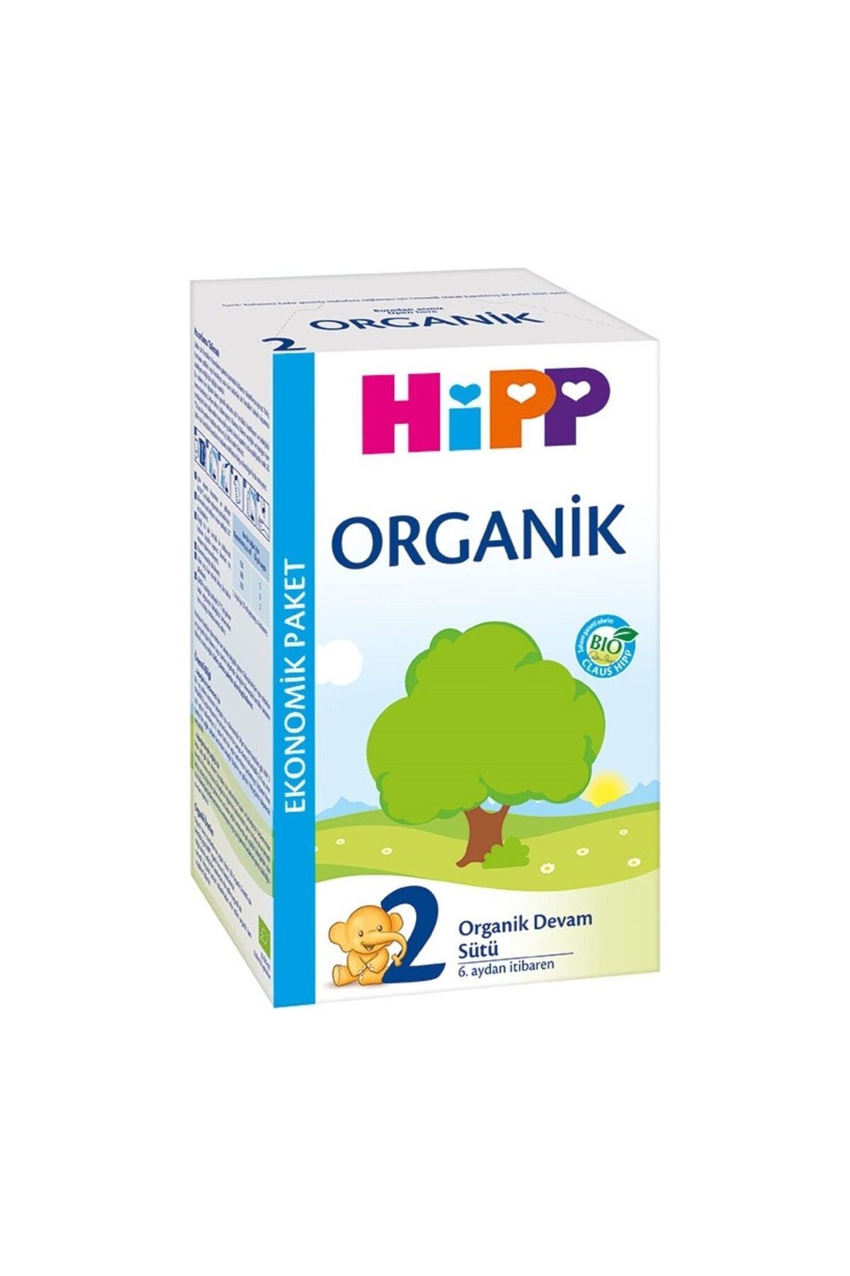 Hipp 2 Organik Devam Sütü 600gr