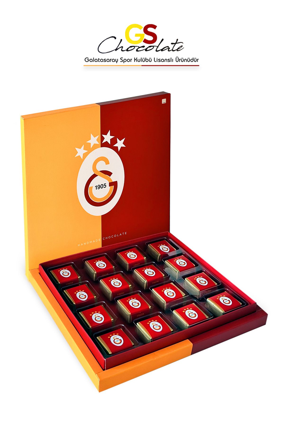 Galatasaray Spesiyal Mini Kare Fındık Çikolata 16 Adet
