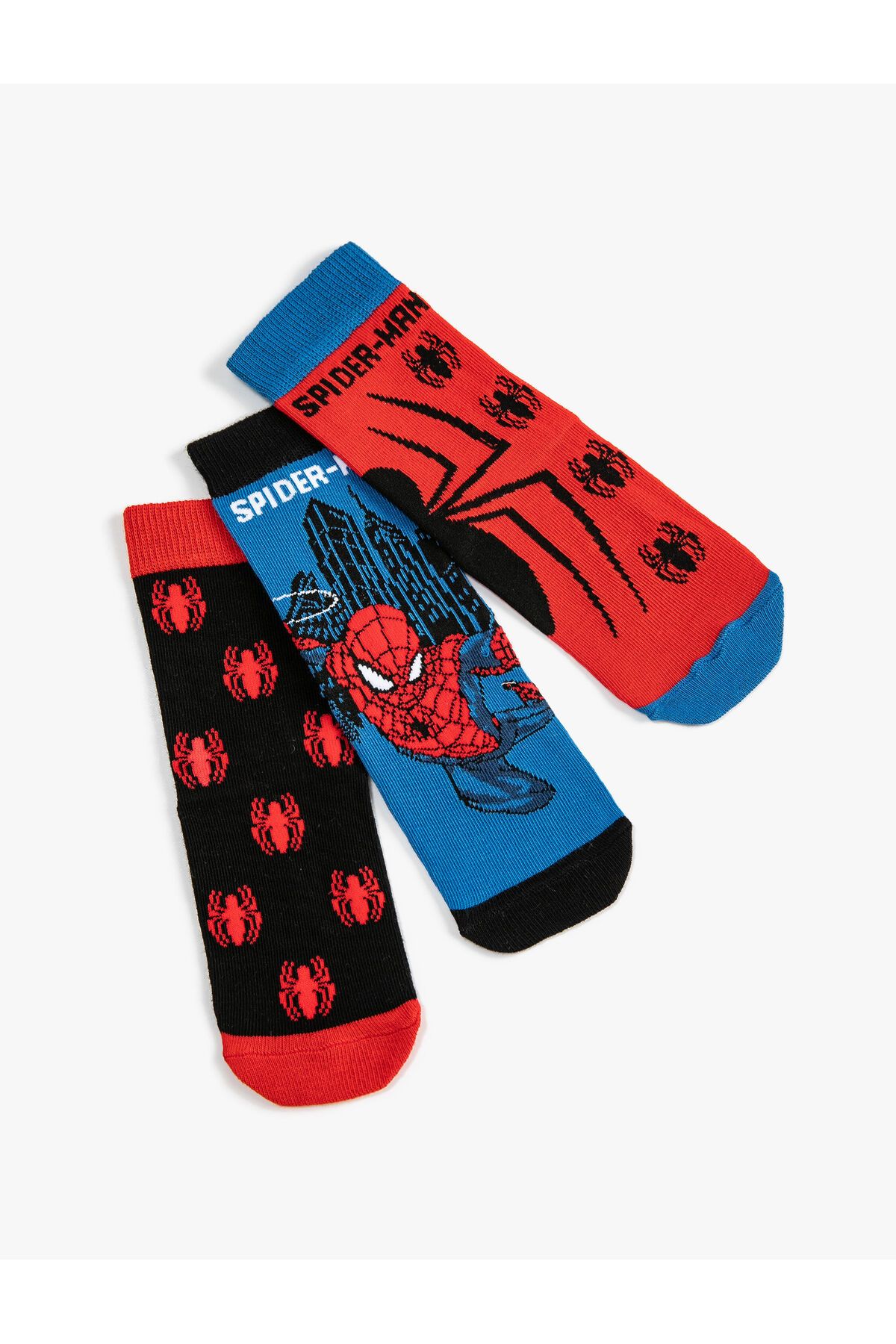 Koton Örümcek Adam Çorap Seti Lisanslı 3'lü
