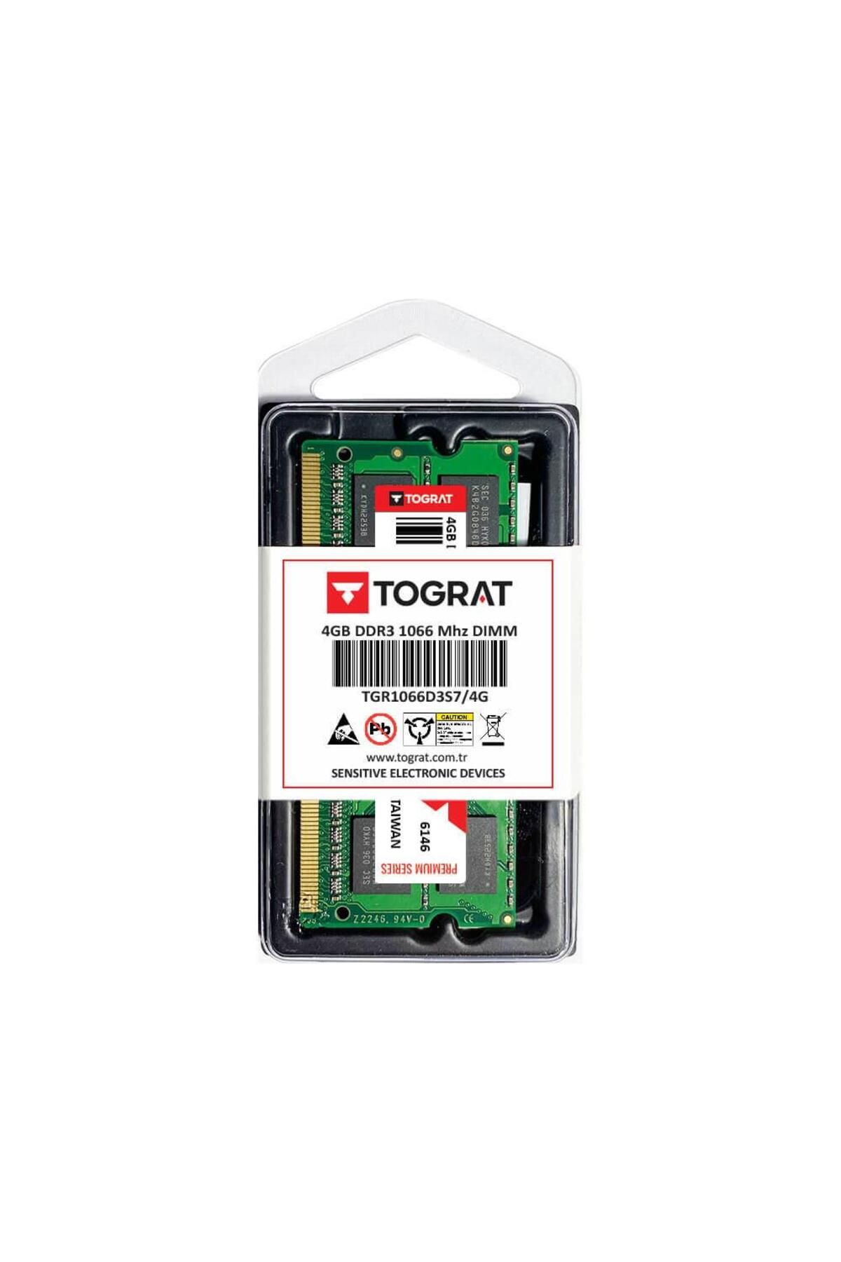 Tograt 4gb Ddr3 1066 Mhz Notebook Ram Bellek - Tgr1066d3s7/4g - 1.5v