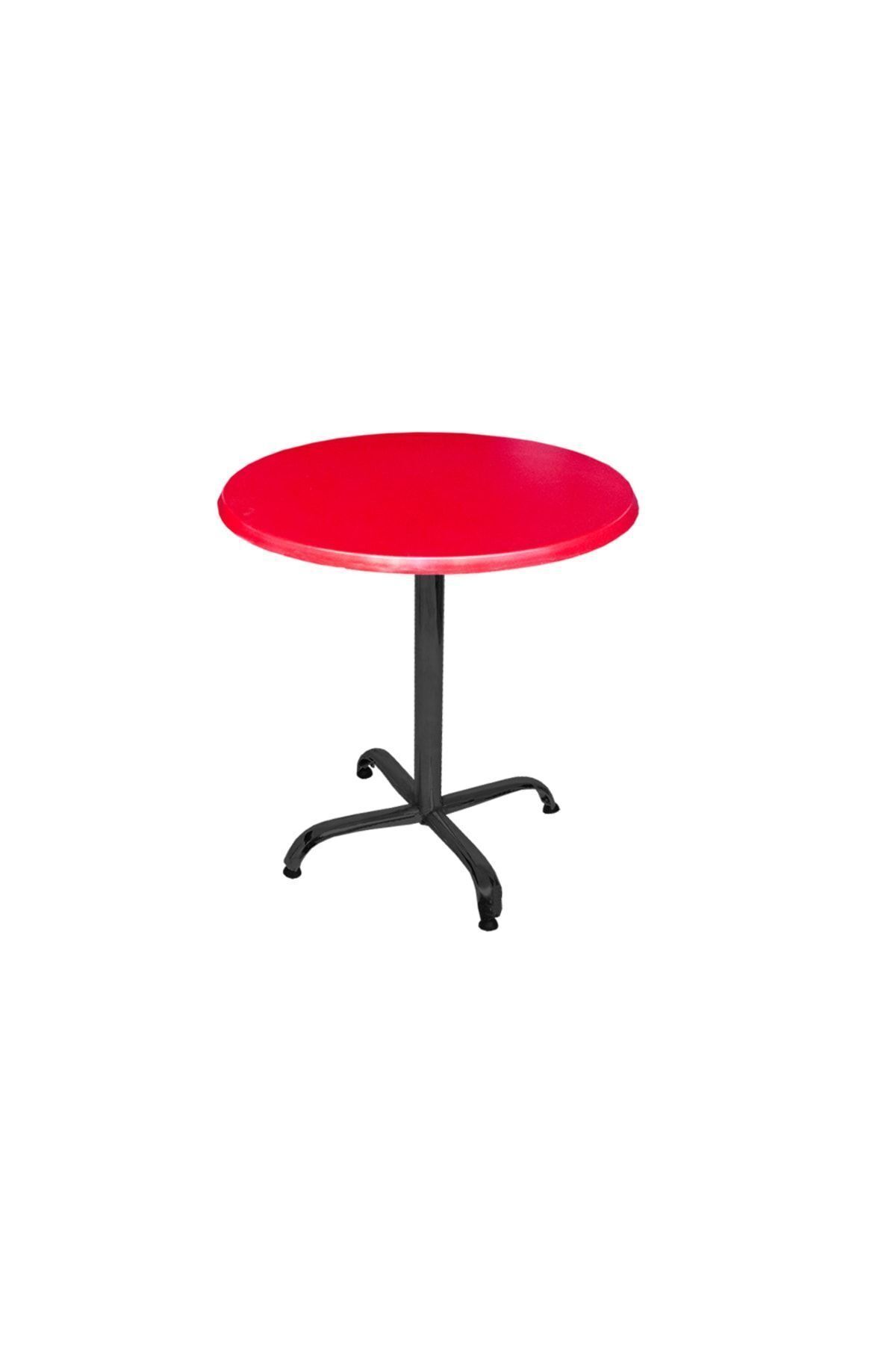 Dockers Indigo Werzalit Yuvarlak Mutfak Masası 60cm Çap (esb Siyah) - Kırmızı