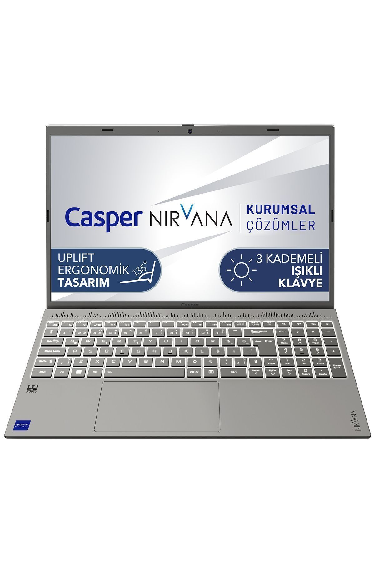 Casper Nirvana C650.1235-EX00X-G-F Intel Core i5-1235U 64GB RAM 2TB NVME SSD Freedos