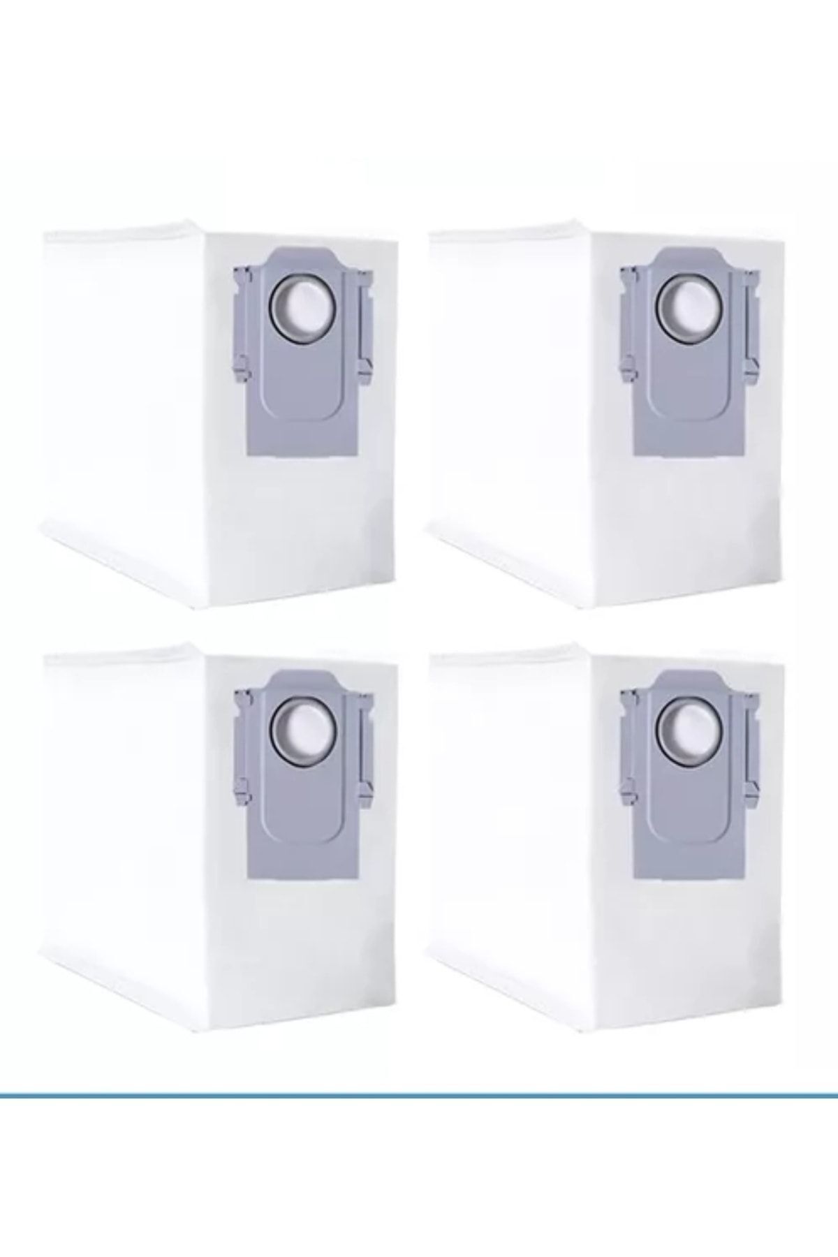 LİN GRUP Roborock Q7 Max Uyumlu Toz Torbası 4 Adet