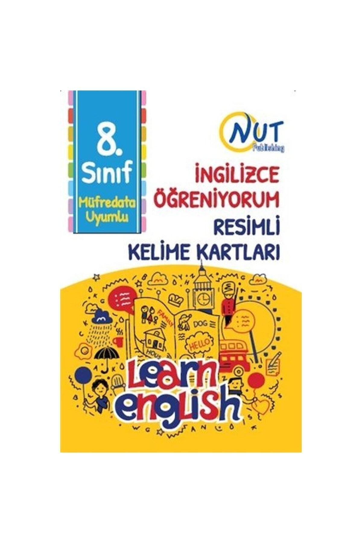 Nut Publishing 8. Sınıf Ingilizce Öğreniyorum Resimli Kelime Kartları - Kolektif