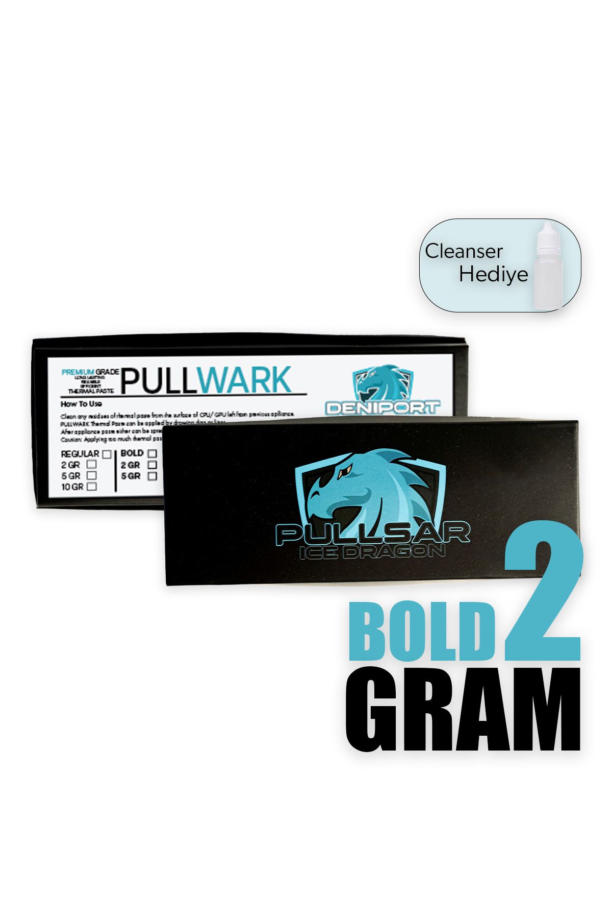 Pullsar ® Pullwark Bold 20w/m-k | Termal Macun | 2gr Yüksek Performanslı Ve Iletken Macun