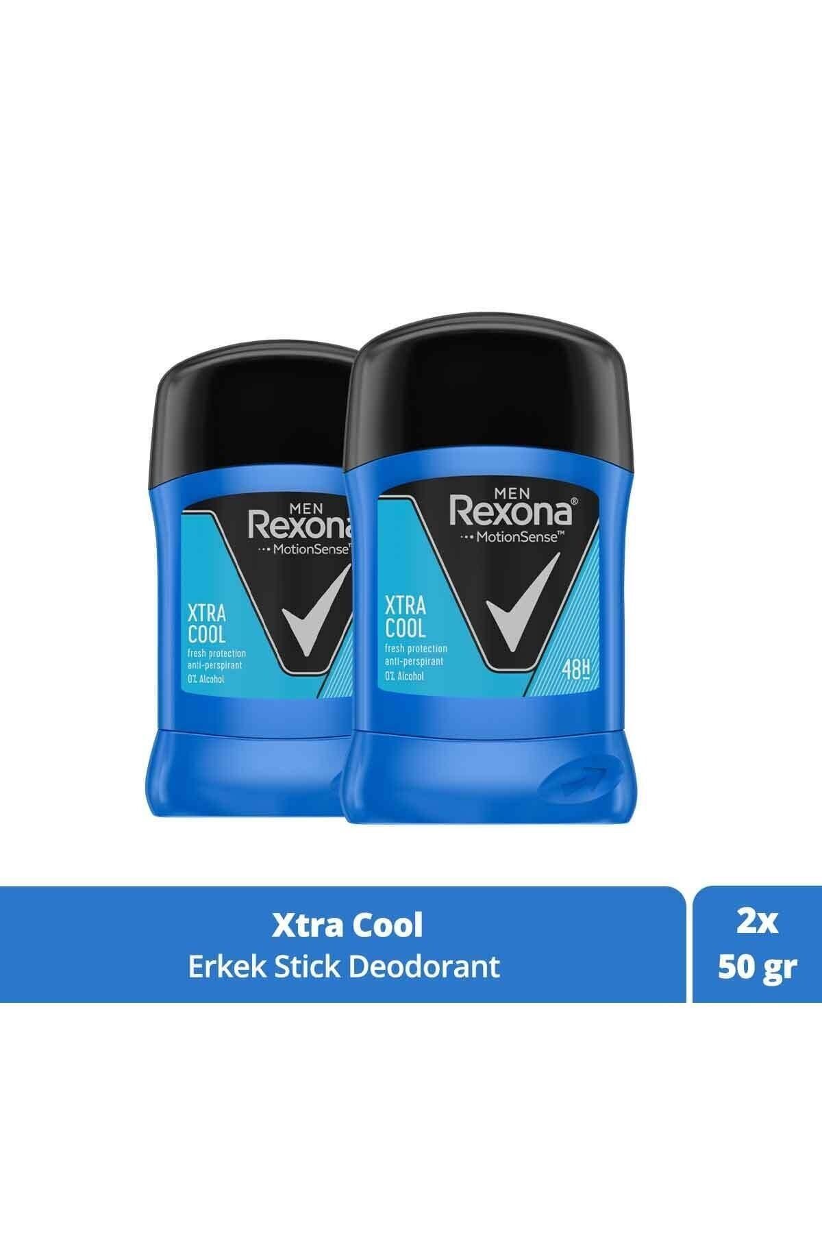 Rexona Men Motion Sense Erkek Stick Deodorant Xtra Cool 48 Saat Koruma 50 g X 2 Adet