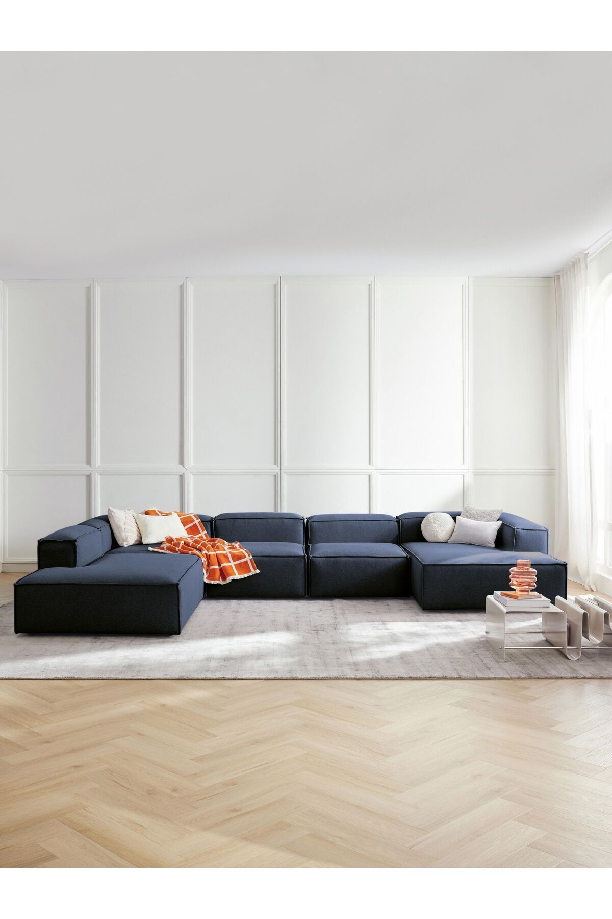 S Home Design Concept Frida 5 Modül Pofidik Modüler Kanepe XL Köşe Koltuk Takımı