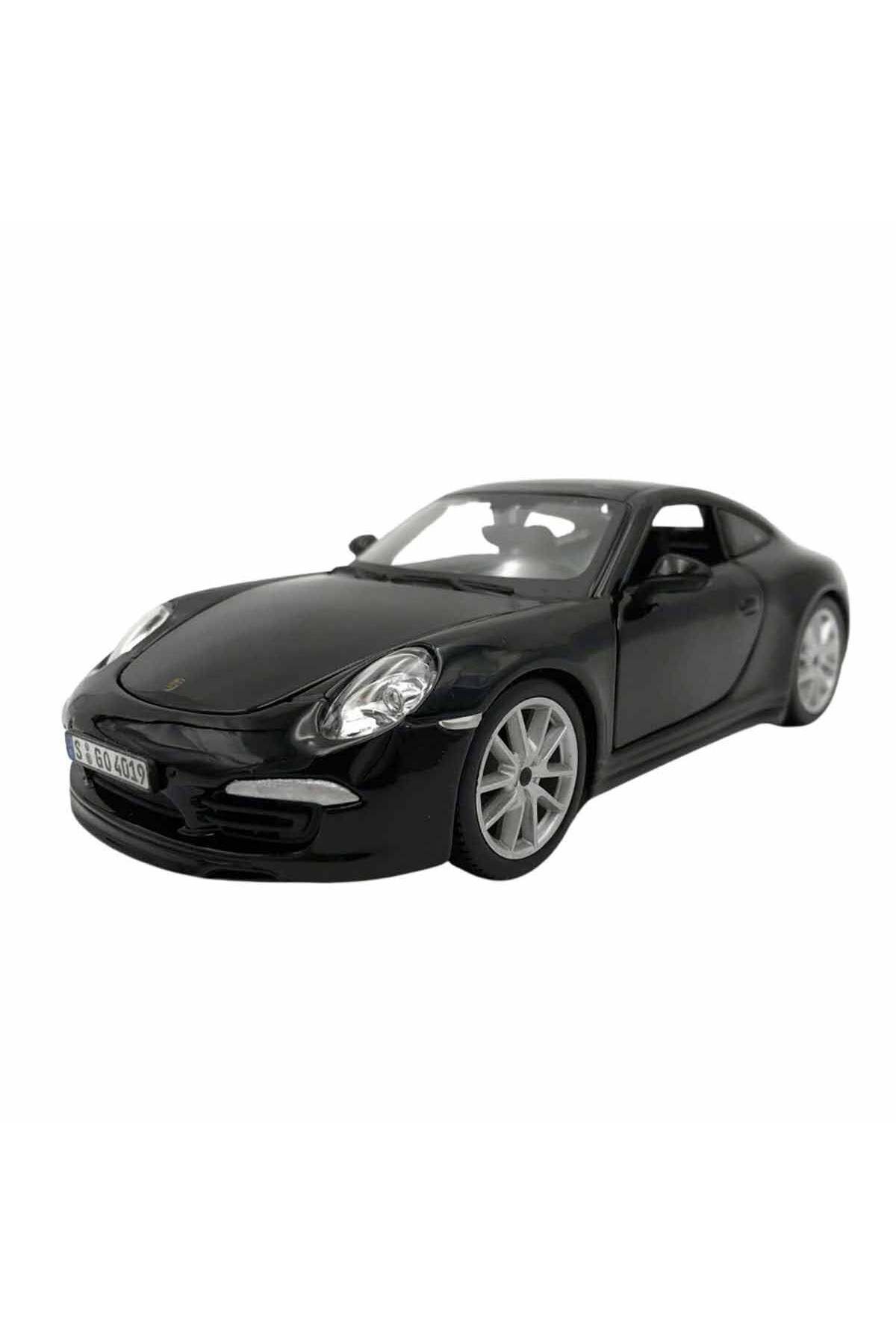 Burago 1:24 Porsche 911 Carrera S Model Araba - Siyah