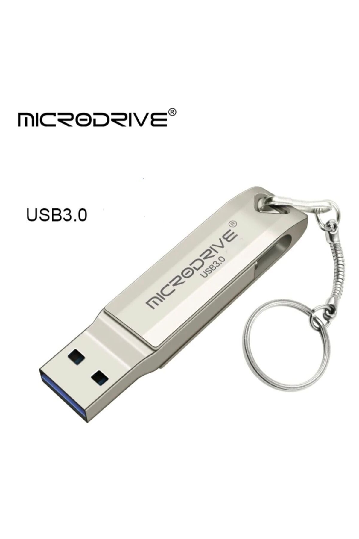 MicroDrive 256gb.128gb.64gb Usb Flash Bellek 3.0 Metal Sağlam