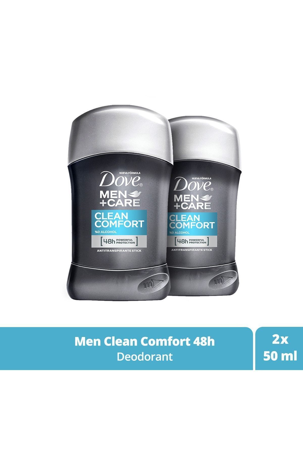 Dove Men +care Erkek Stick Deodorant Clean Comfort 50 Ml X2
