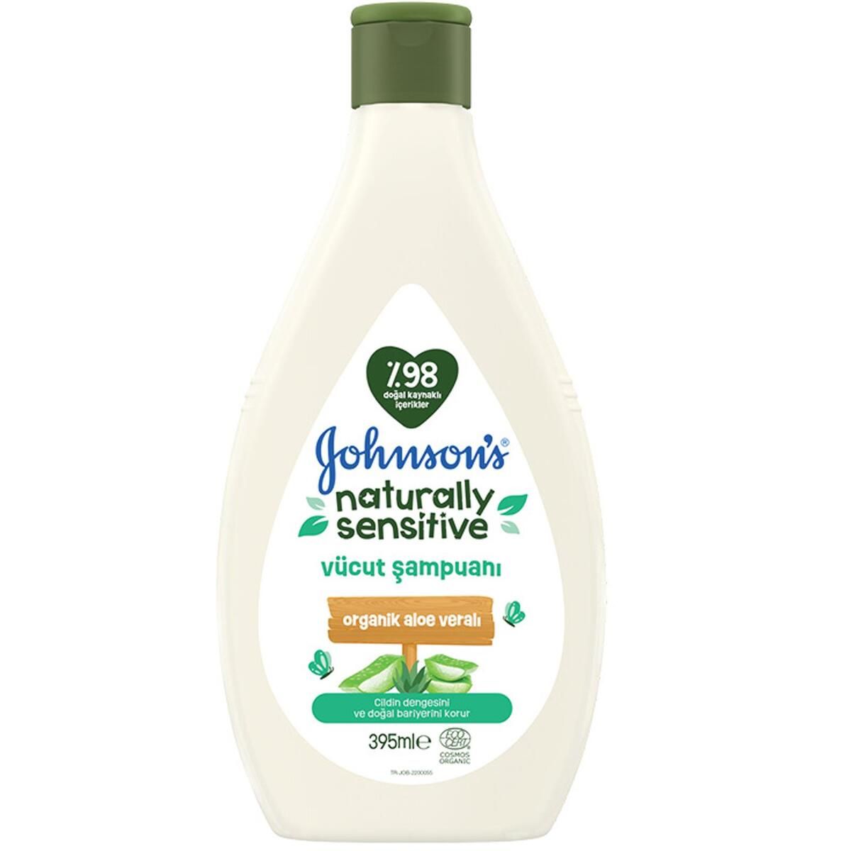 Johnson's Baby Johnsons Baby Naturally Sensitive Vücut Şampuanı 395 ml