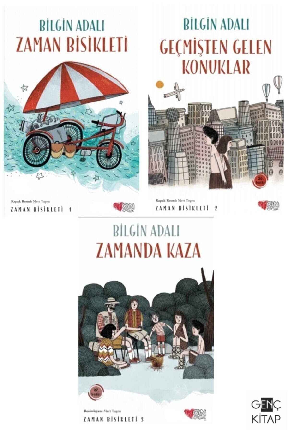 Can Çocuk Yayınları Zaman Bisikleti 3 Kitap Set