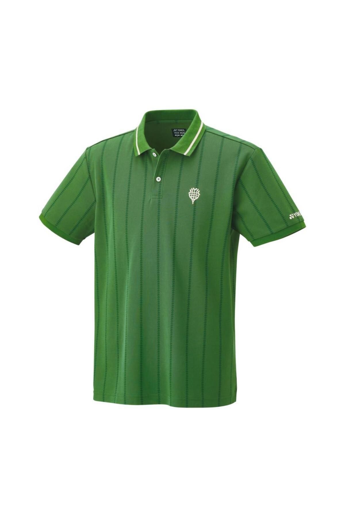Yonex Polo Yaka Tshirt Zeytin Yeşili 10585