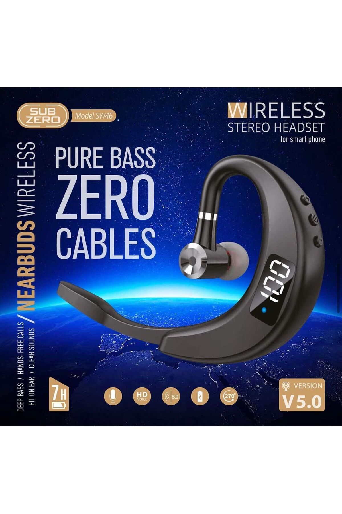 Subzero BLUETOOTHLU KULAKLIK