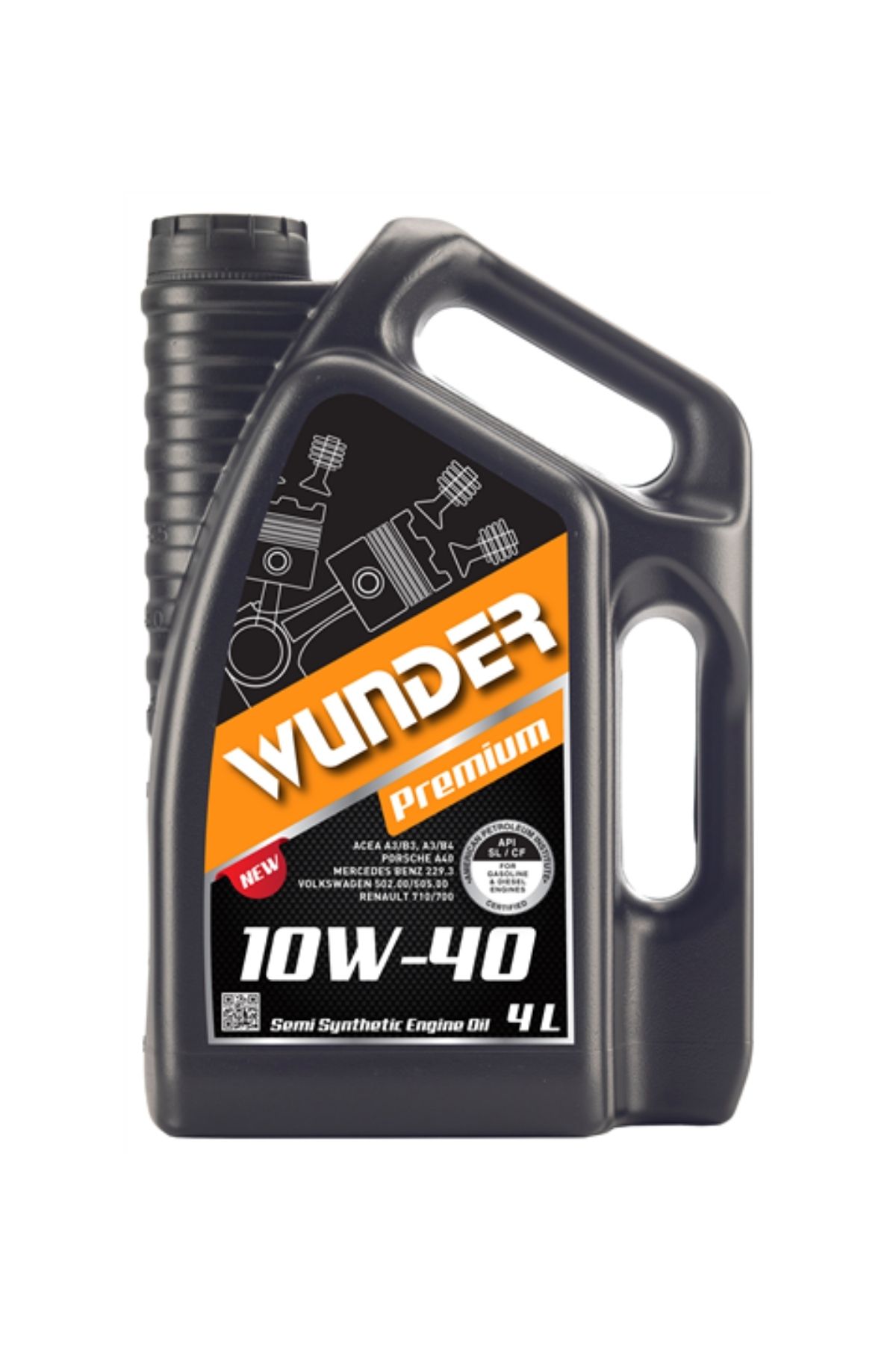 WUNDER 10W40 4LT Motor Yağı