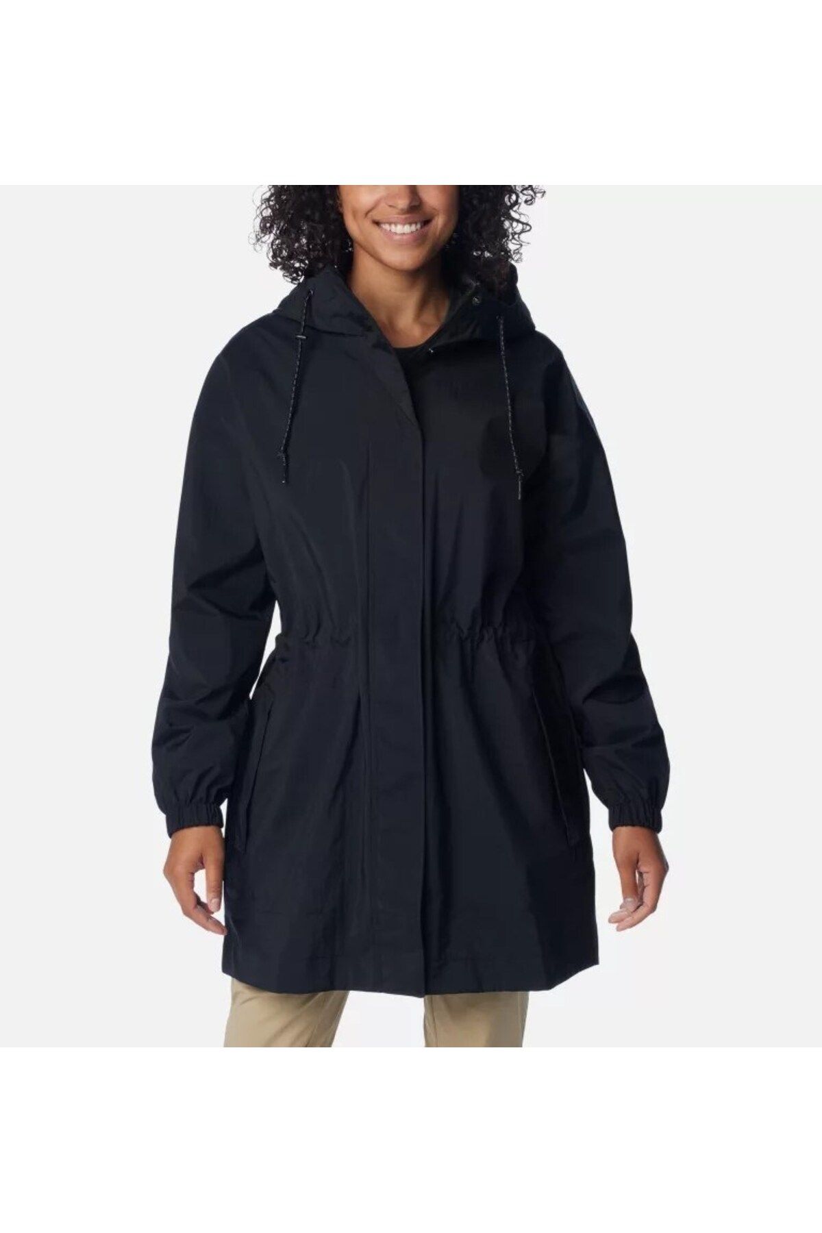 Columbia Columbıa Wl0355 Splash Sıde Jacket Kadın Koyu Gri Yağmurluk Wl0355-011
