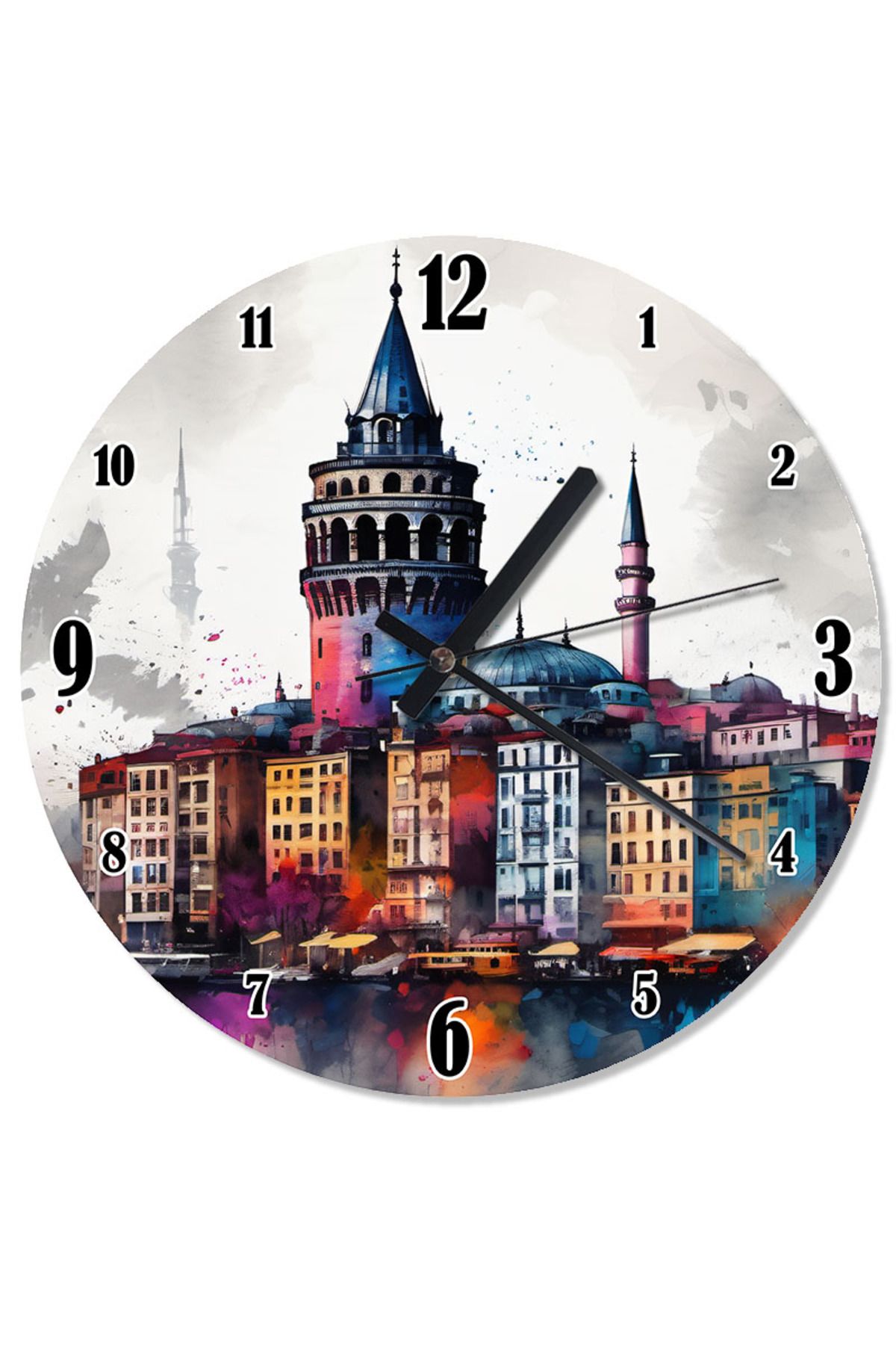 ekart İstanbul Galata Kulesi Akarlı Duvar Saati