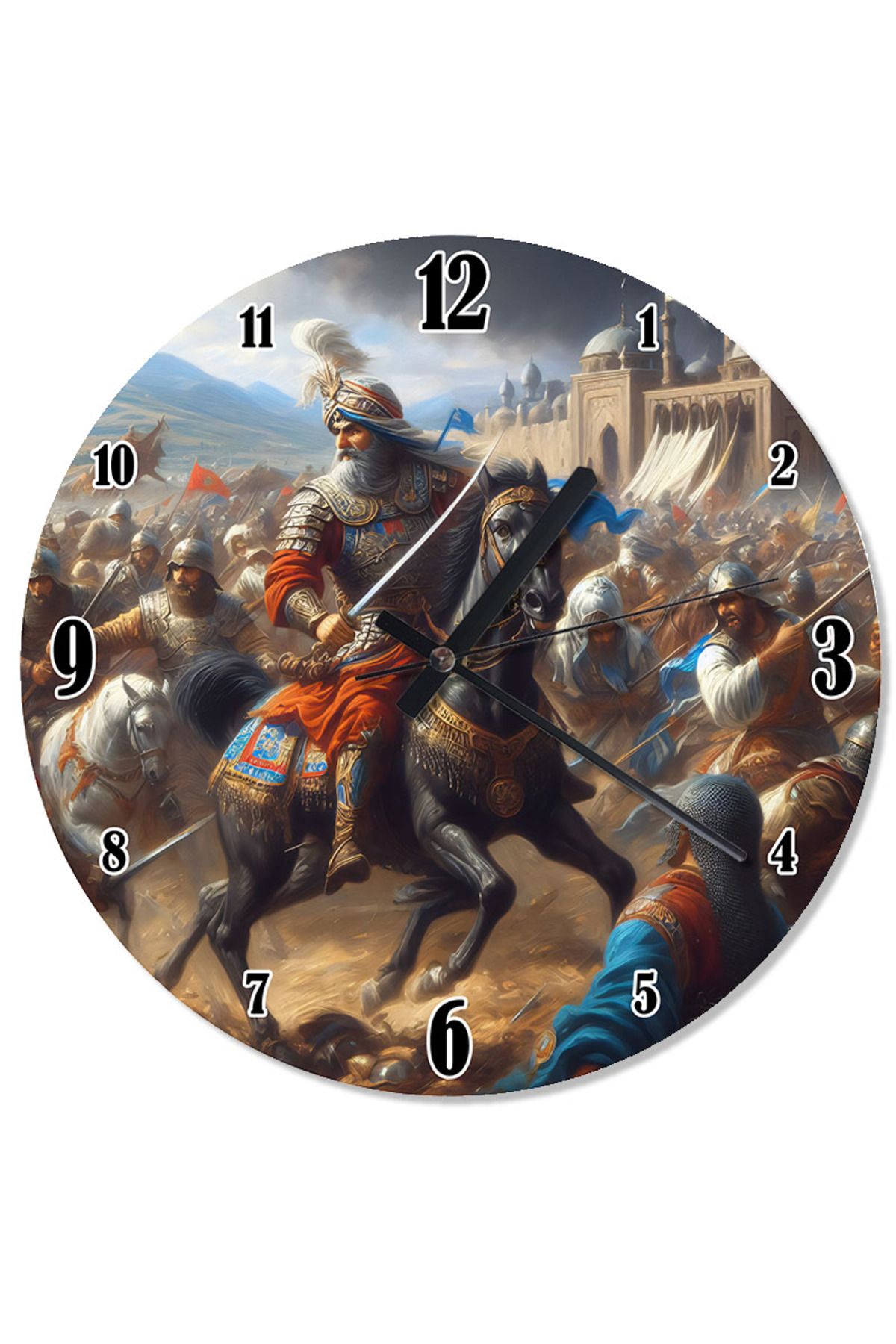 ekart Osmanlı Dönemi Savaş Tasarım Duvar Saati