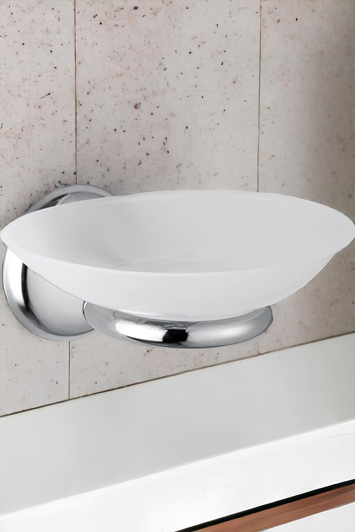 Arsimo Banyo Lavabo Katı Sabunluk Vidalı Paslanmaz Çelik | Banyo Sabunluğu