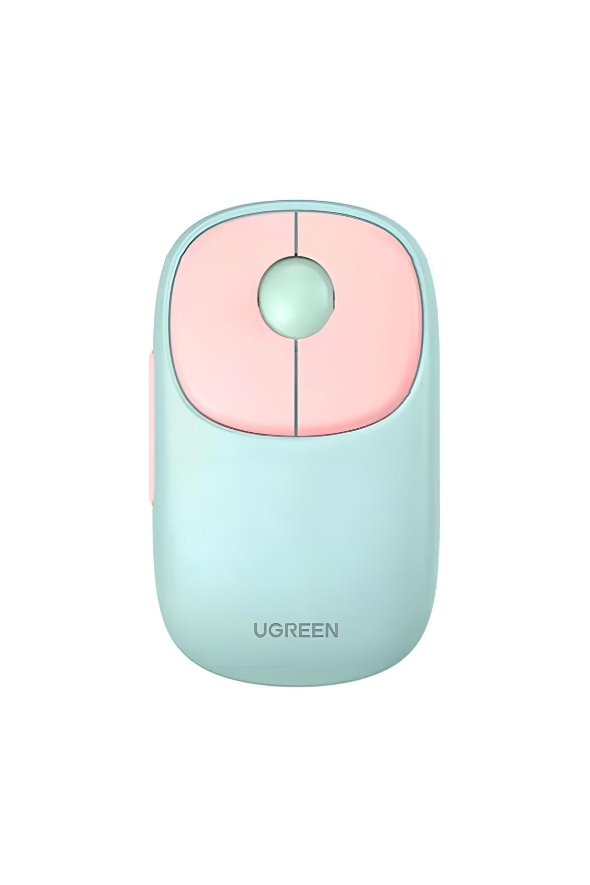 Ugreen Fun 4000 Dpı 2.4ghz Kablosuz Ve Bluetooth Şarj Edilebilir Mouse Rainbow