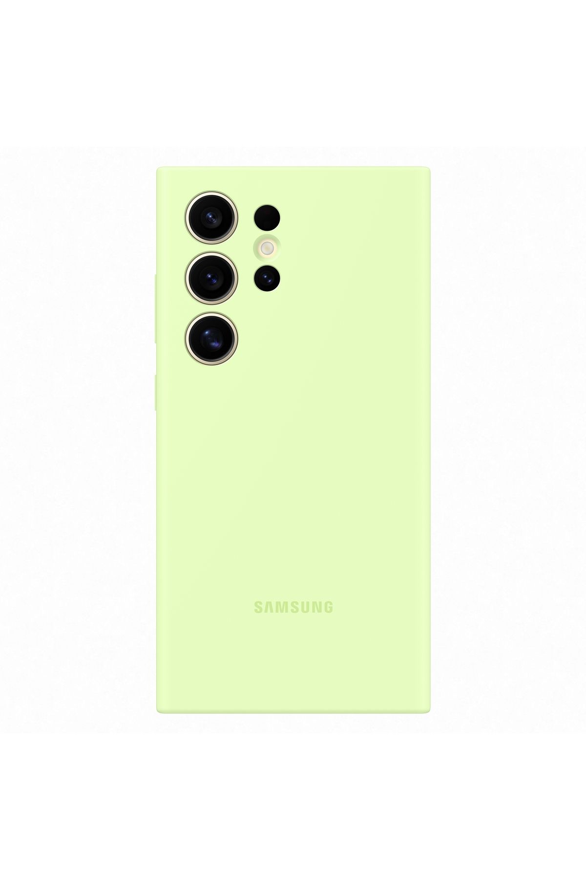 Samsung Galaxy S24 Ultra Silikon Kılıf - Açık Yeşil